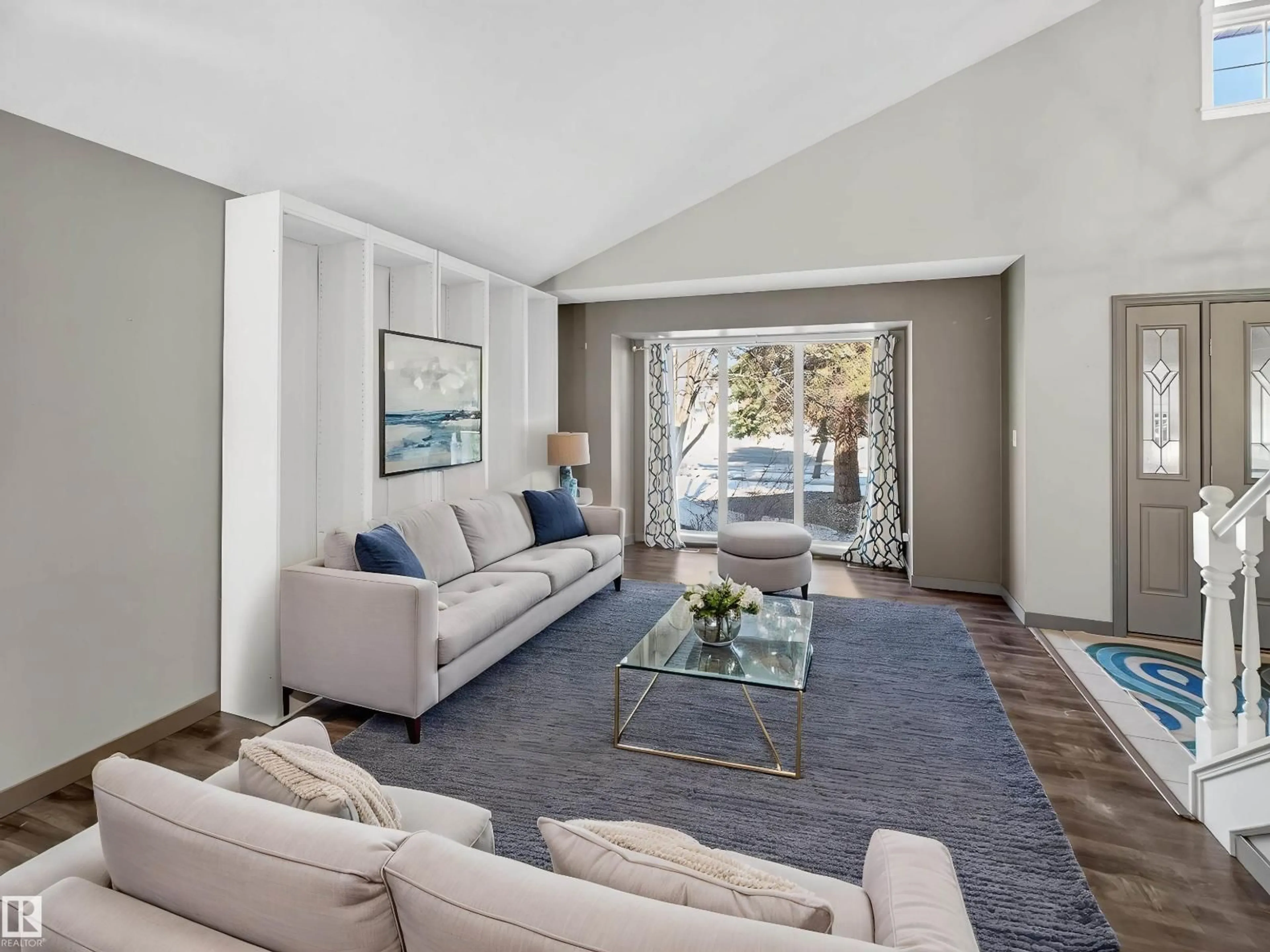 Living room with furniture, unknown for 7 NOTTINGHAM BV, Sherwood Park Alberta T8A5L4