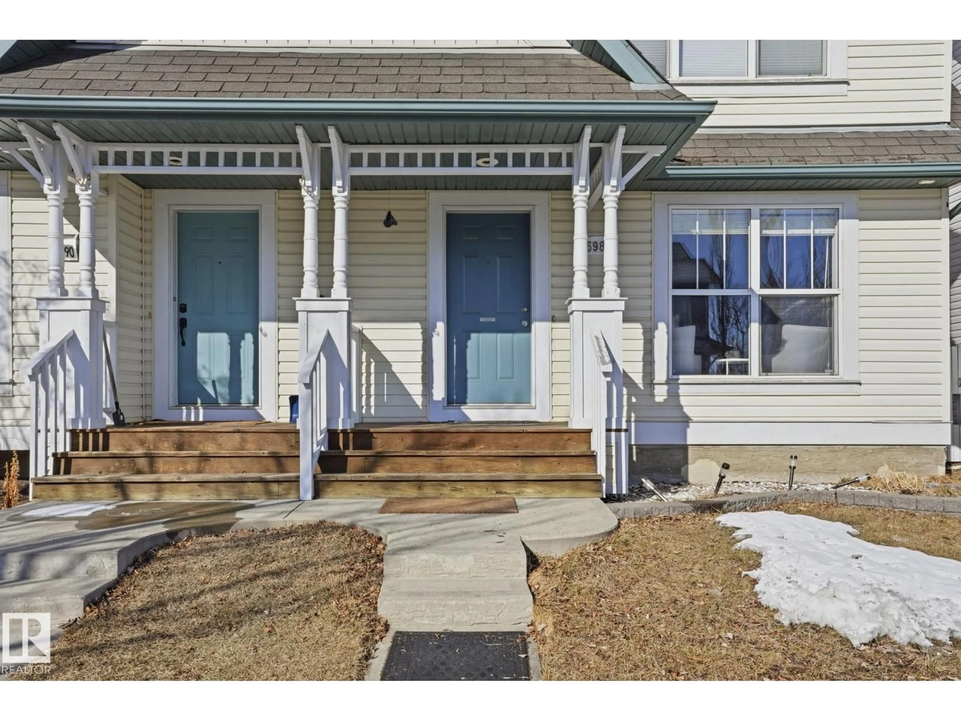 Home with vinyl exterior material, street for 5988 SOUTH TERWILLEGAR BV, Edmonton Alberta T6R0K4