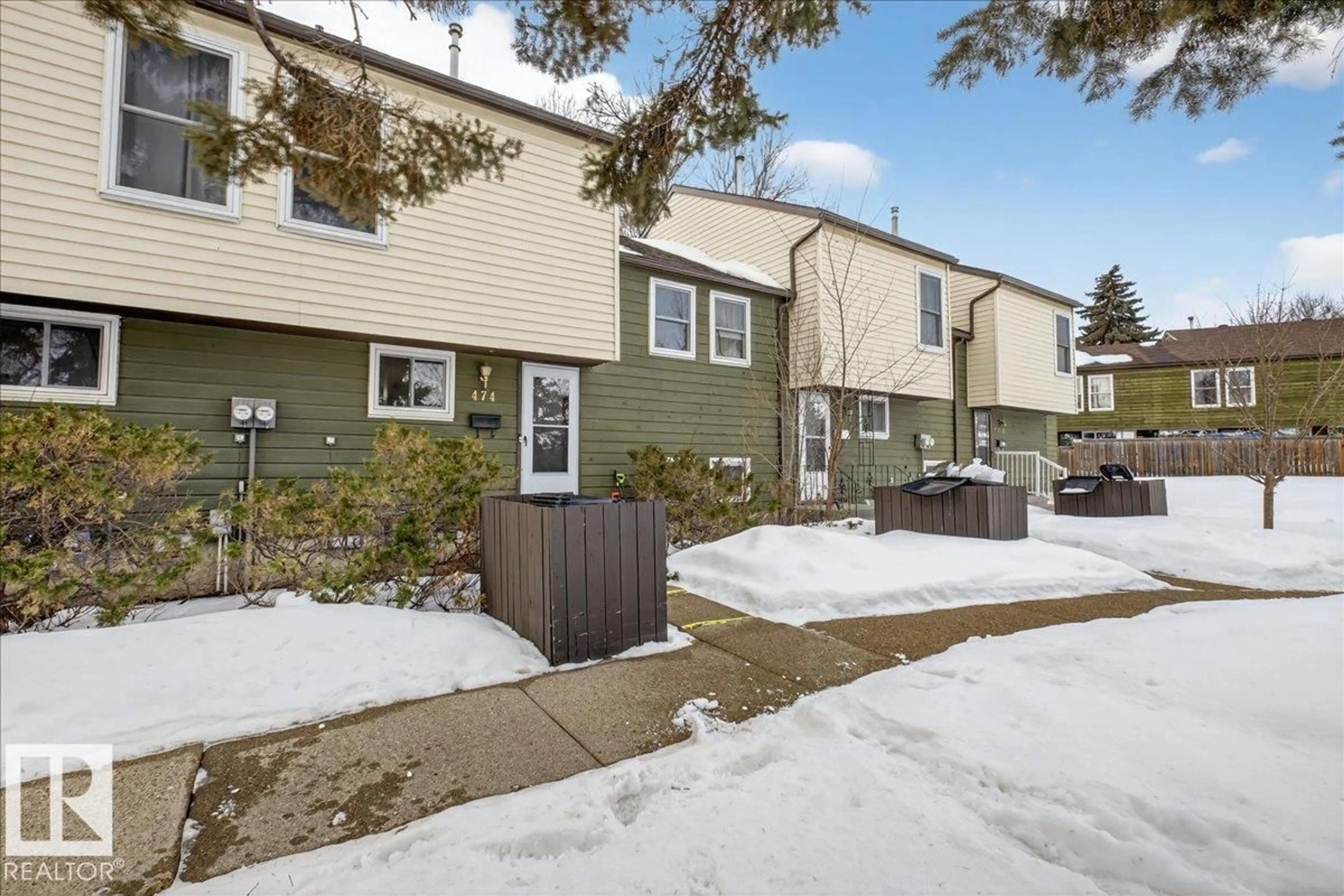 Patio, street for 474 ABBOTTSFIELD RD, Edmonton Alberta T5W4R3