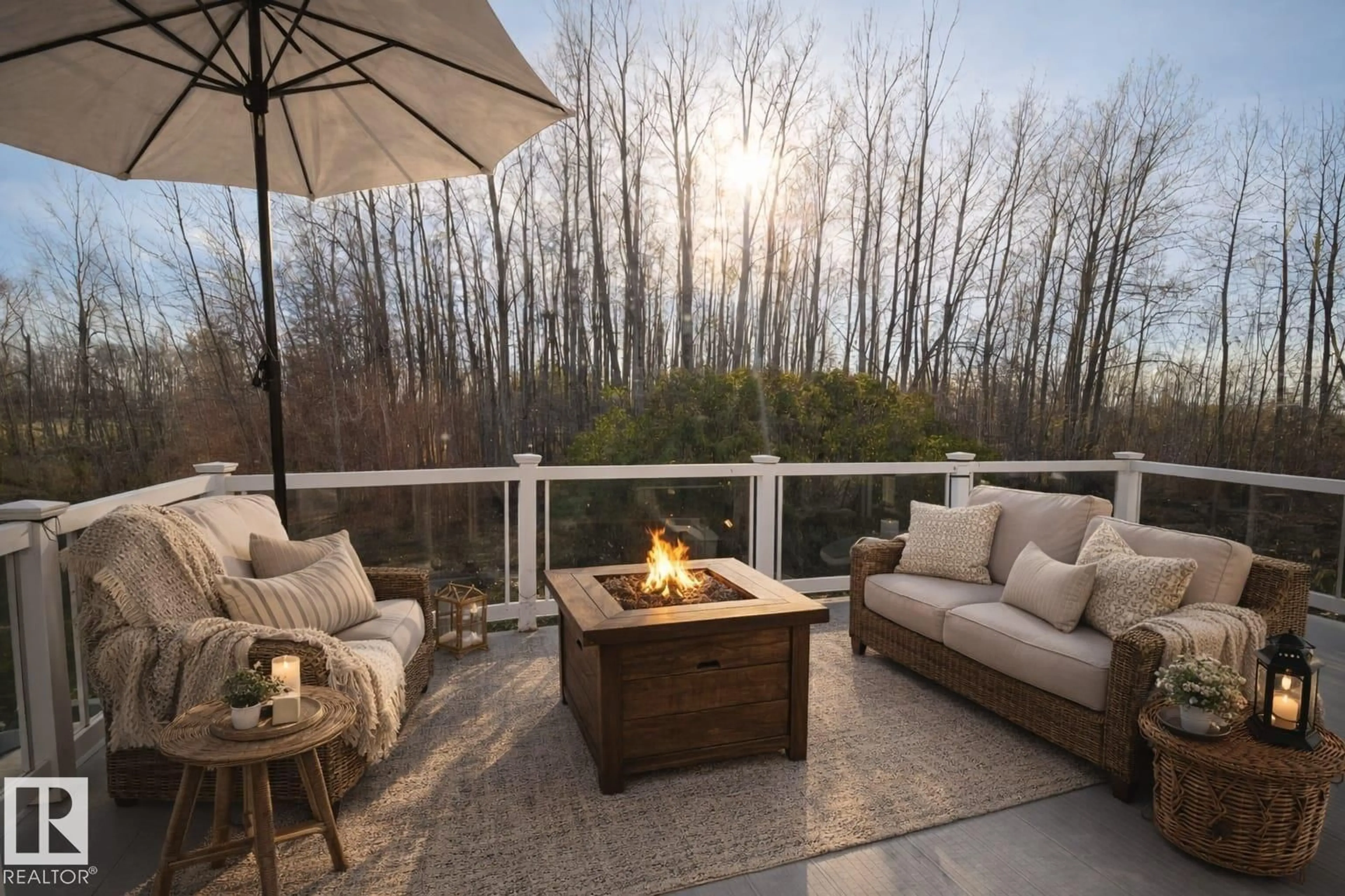 Patio, mountain view for 465051 RGE ROAD 41, Rural Wetaskiwin County Alberta T0C2X0