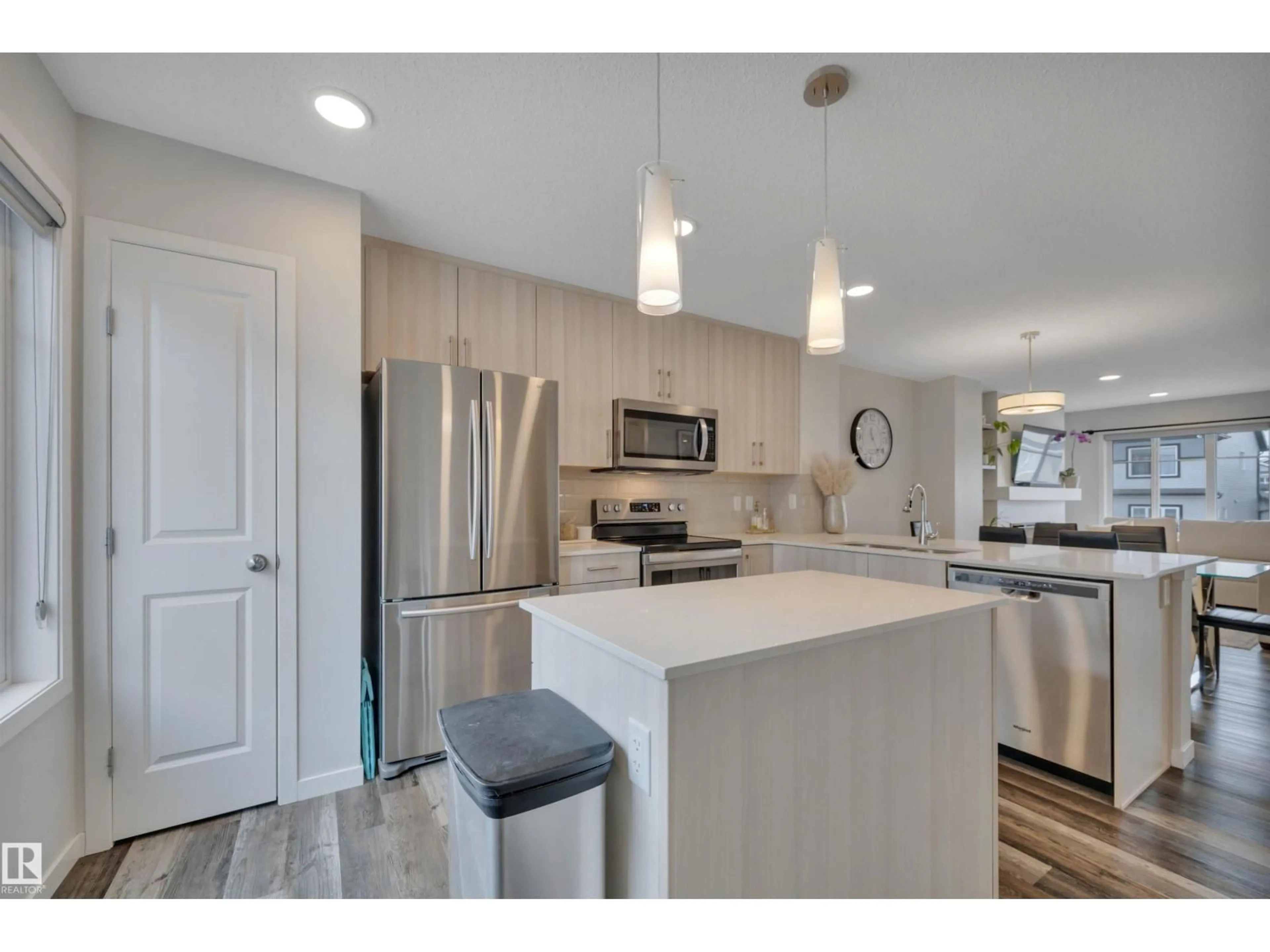 Open concept kitchen, unknown for 48 - 2905 141 ST, Edmonton Alberta T6W3M4