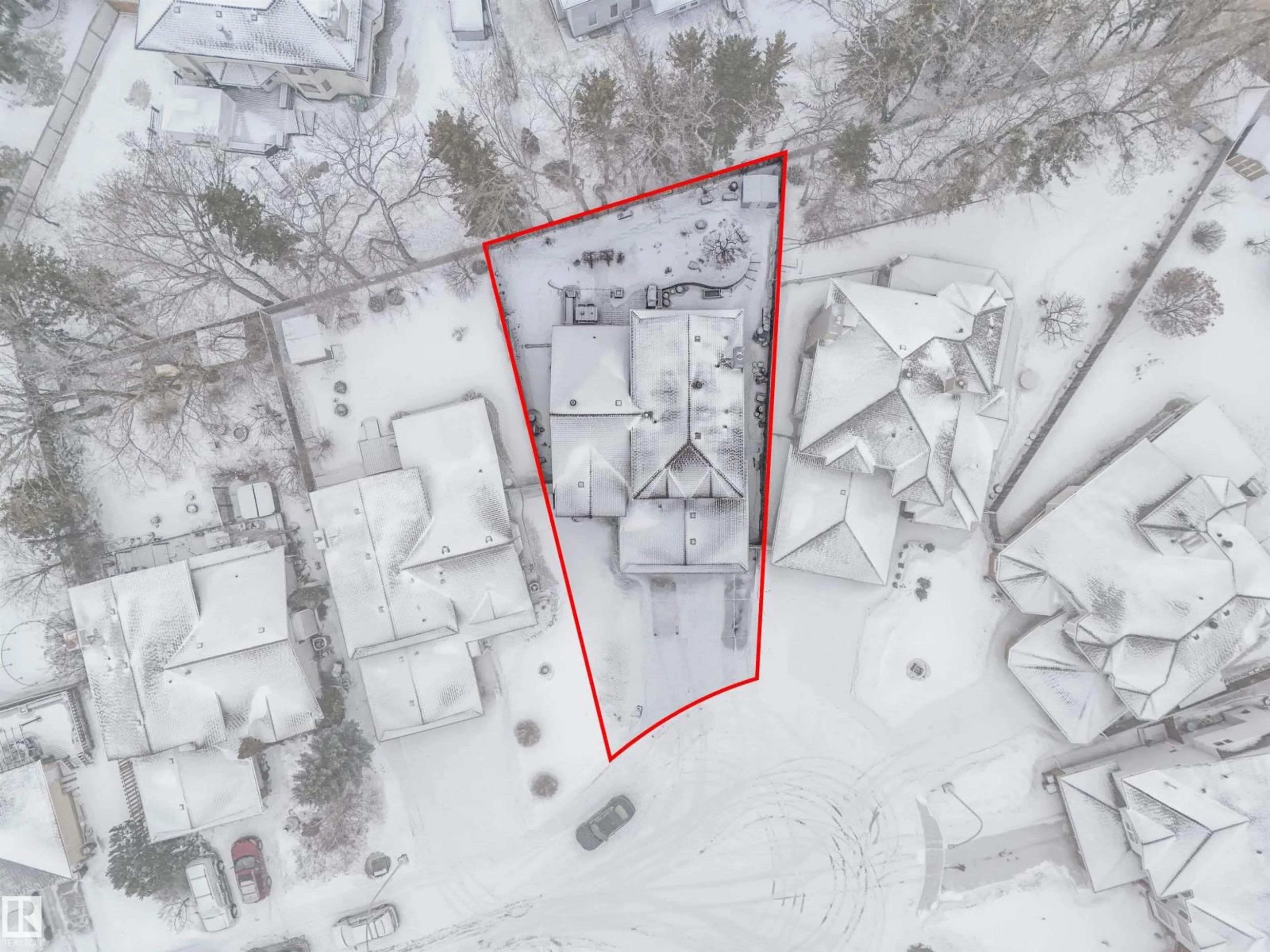 Picture of a map for 4919 43A AV, Edmonton Alberta T6L6J5