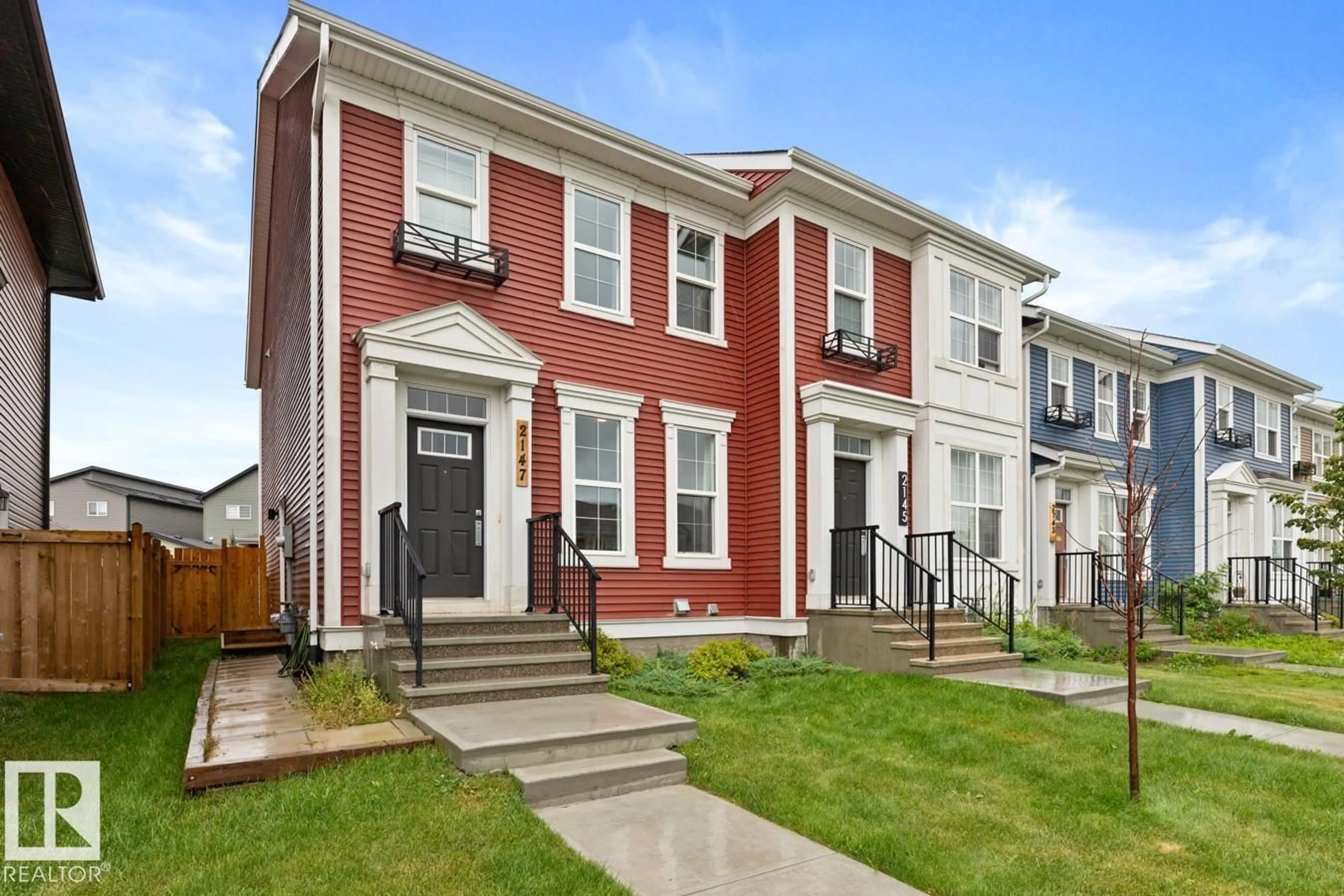 Home with brick exterior material, street for 2147 MAPLE RD, Edmonton Alberta T6T2L6