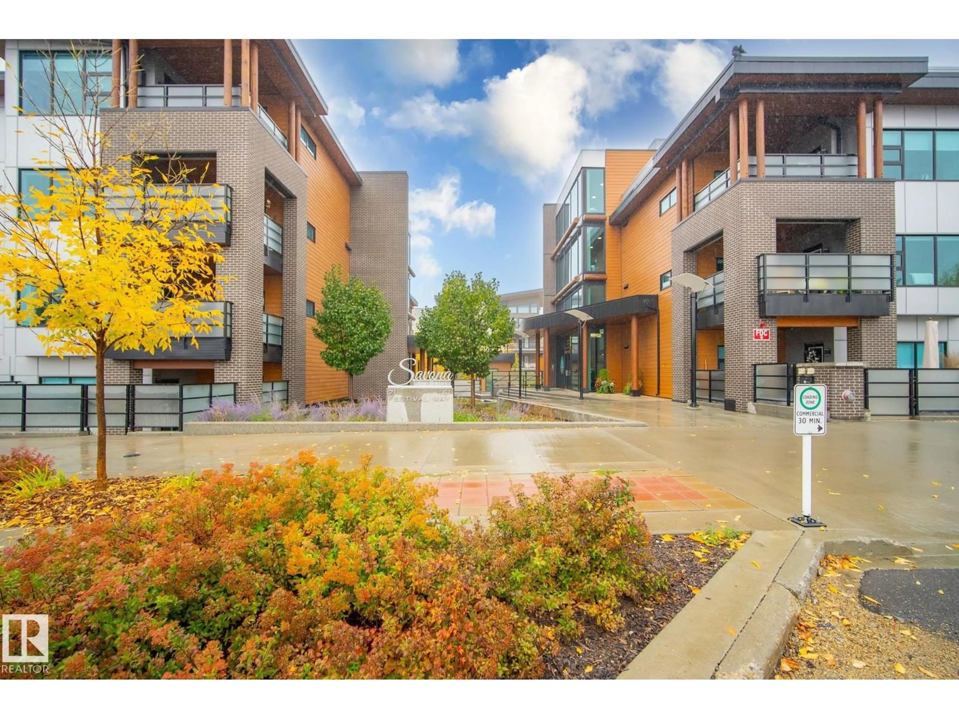 Patio, street for 71 - 214 FESTIVAL WY, Sherwood Park Alberta T8A4Z1