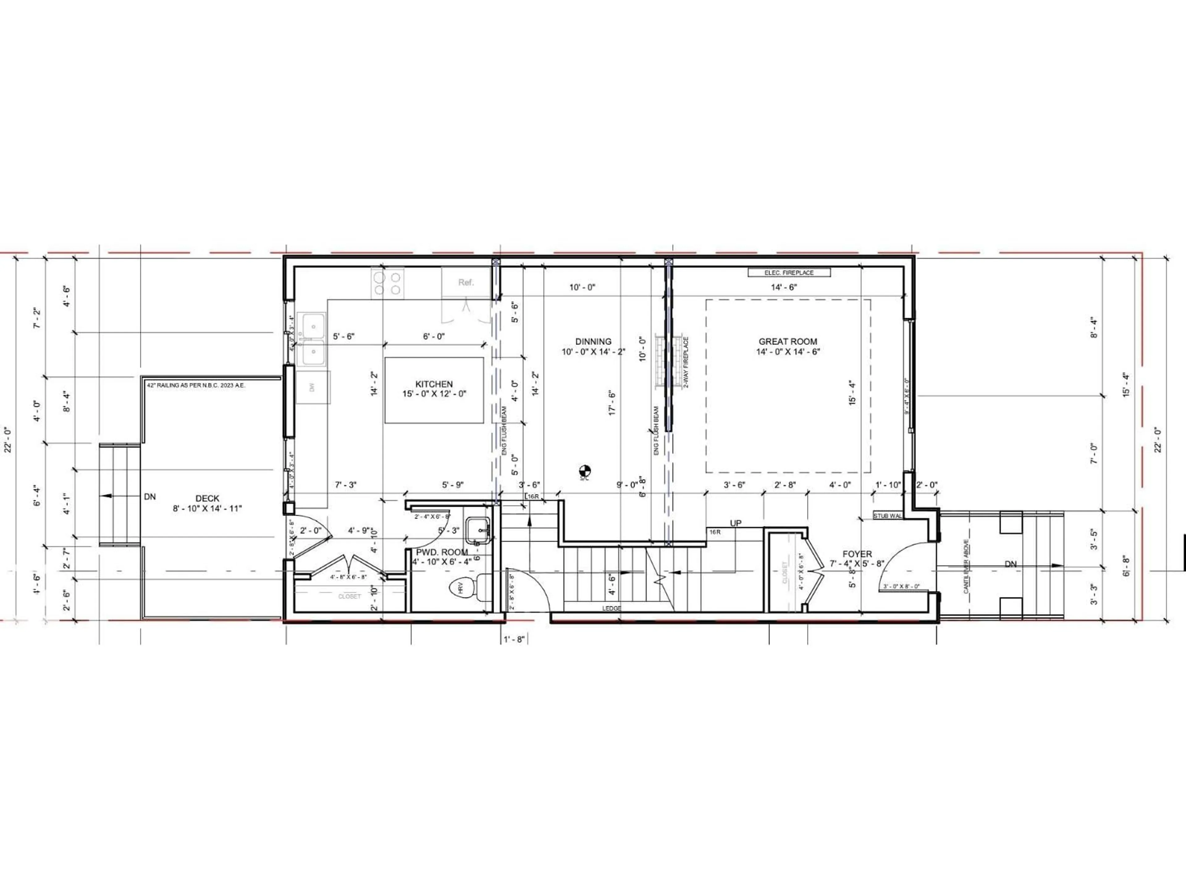 Floor plan for 539 ROBINSON BV, Leduc Alberta T9E1P8