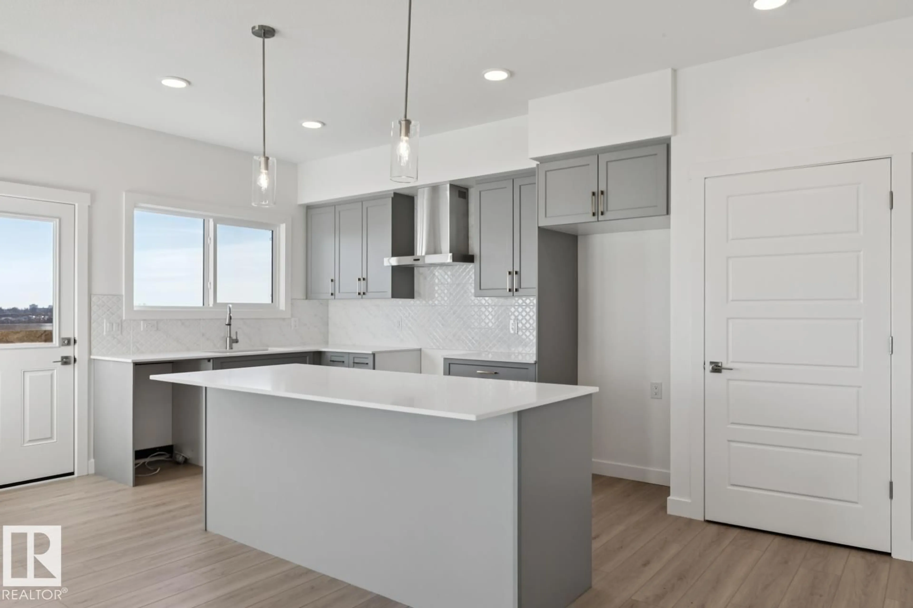 Open concept kitchen, unknown for 19115 20 AV, Edmonton Alberta T6M3E8