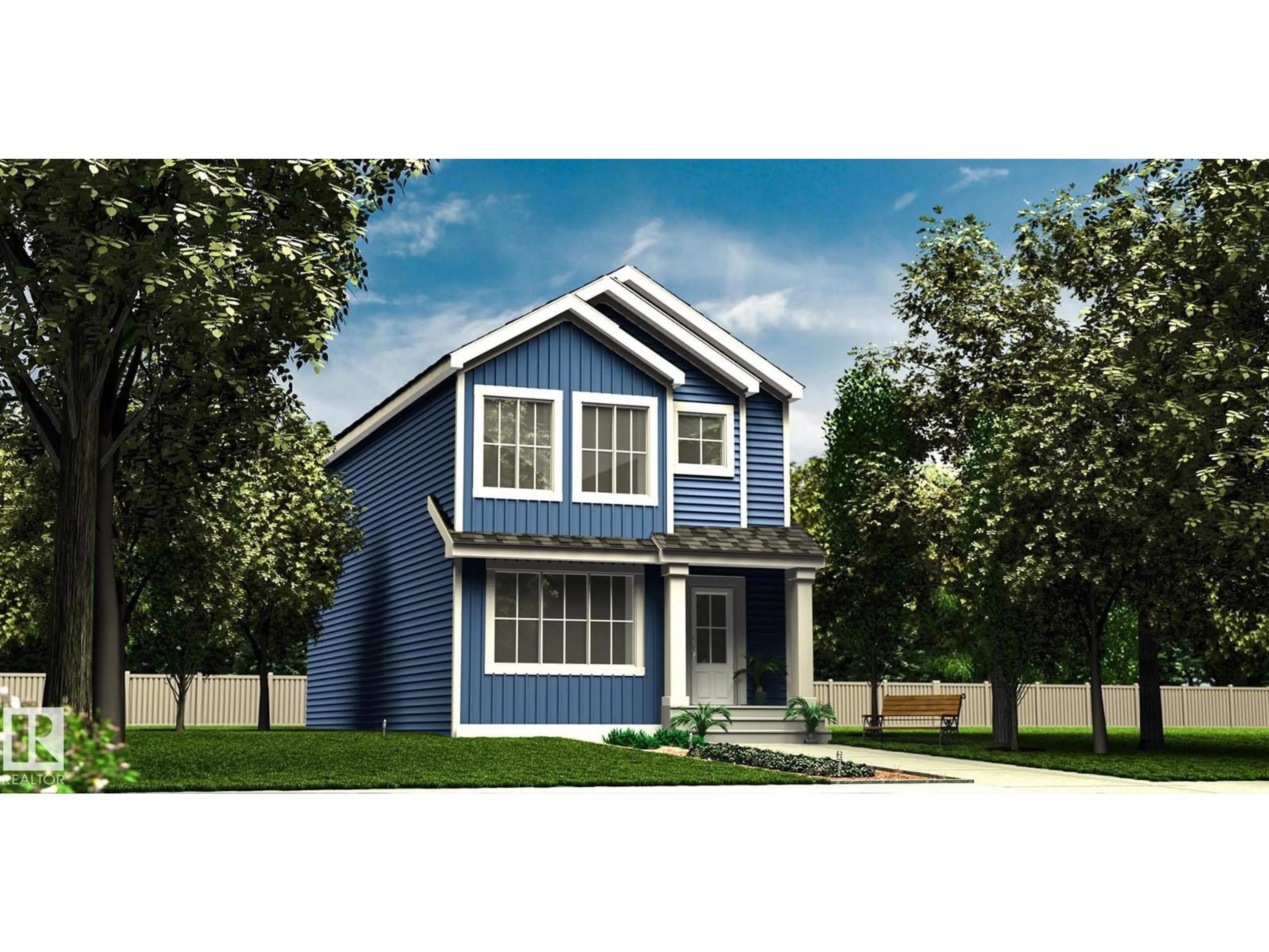 Home with vinyl exterior material, street for NW - 6234 175A AV, Edmonton Alberta T5Y4H3