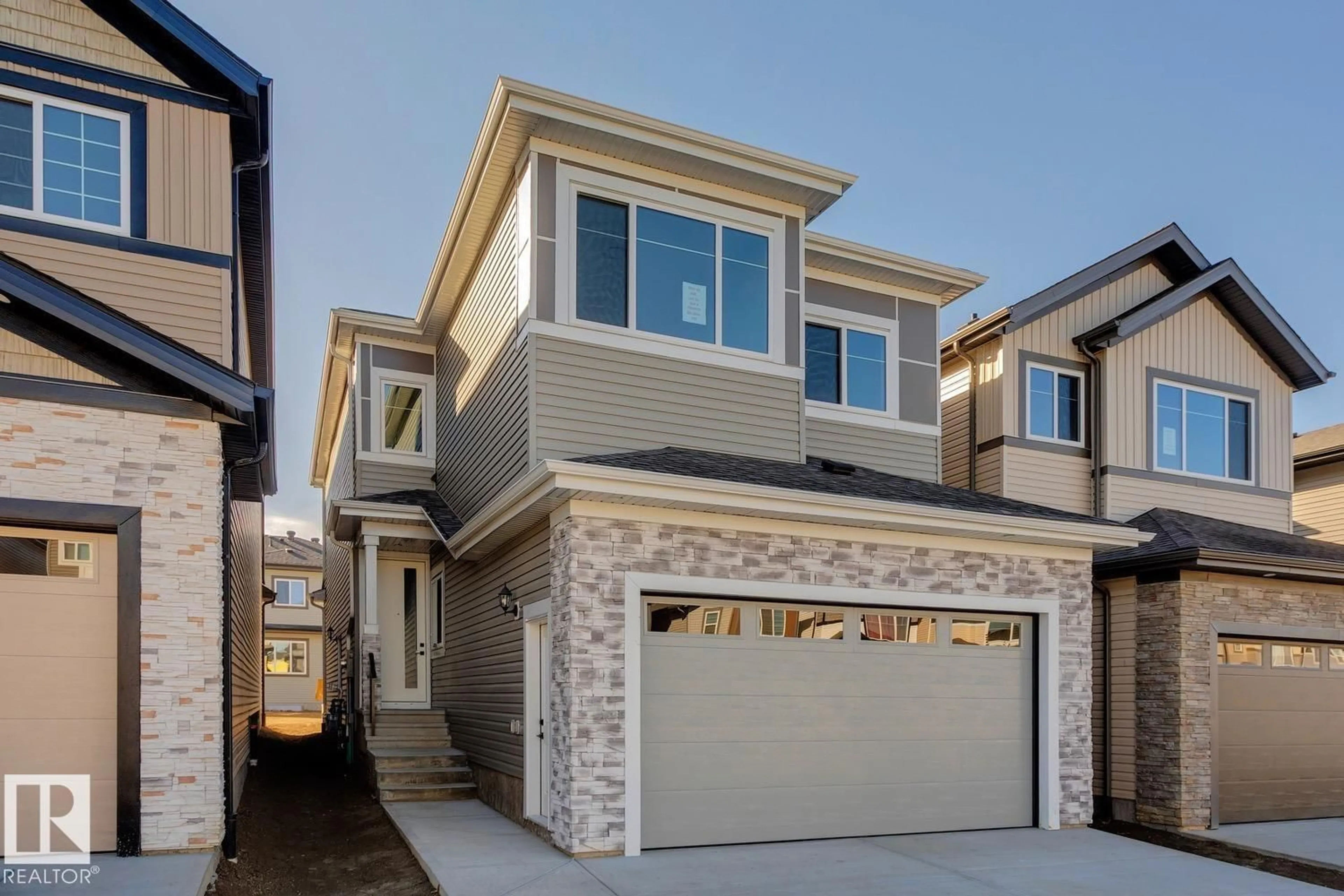 Home with vinyl exterior material, street for 3601 42 AV, Beaumont Alberta T4X3G4