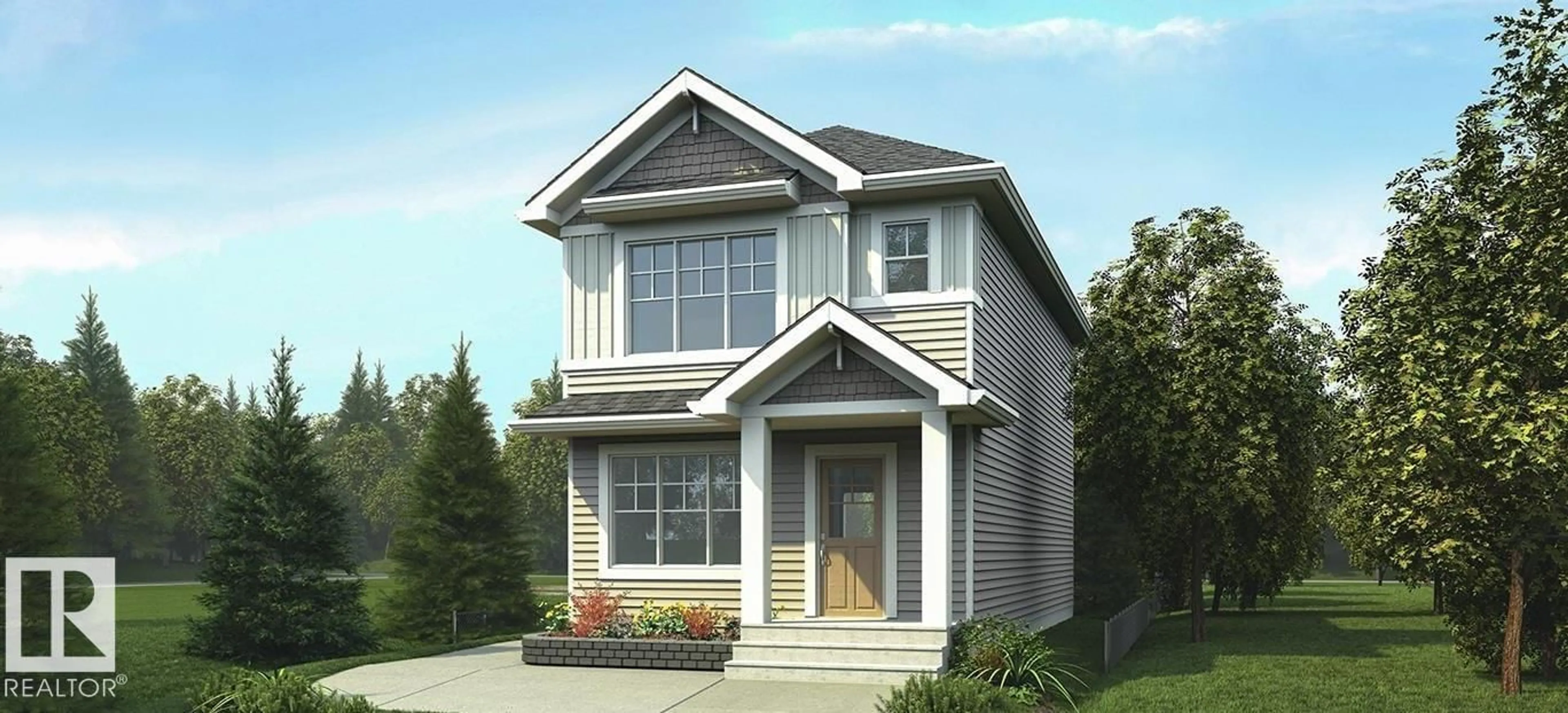 Home with vinyl exterior material, street for 147 SERENO LN, Fort Saskatchewan Alberta T8L0Z9
