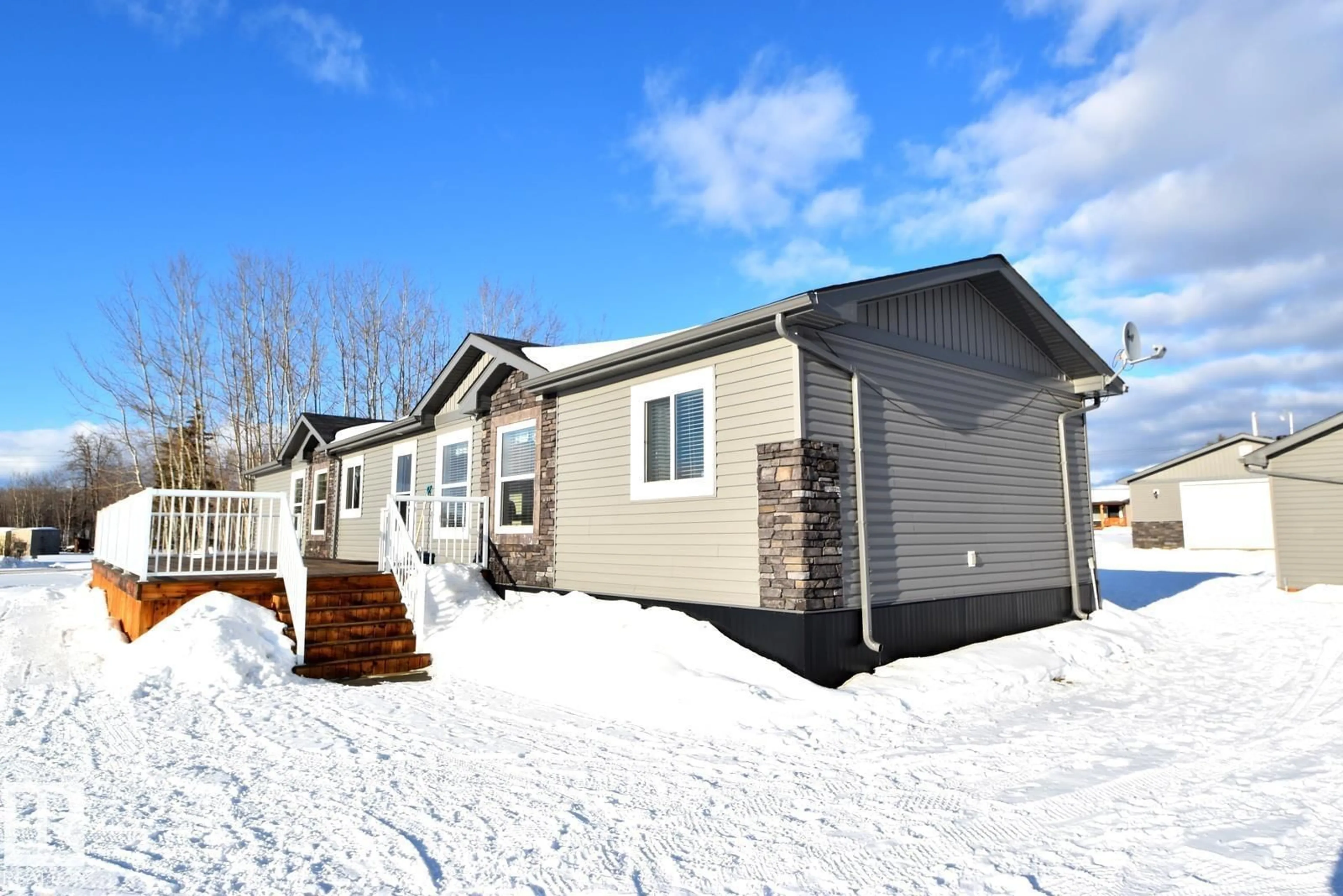 Home with vinyl exterior material, building for 529 - 13221 TWP RD 680, Rural Lac La Biche County Alberta T0A2C1