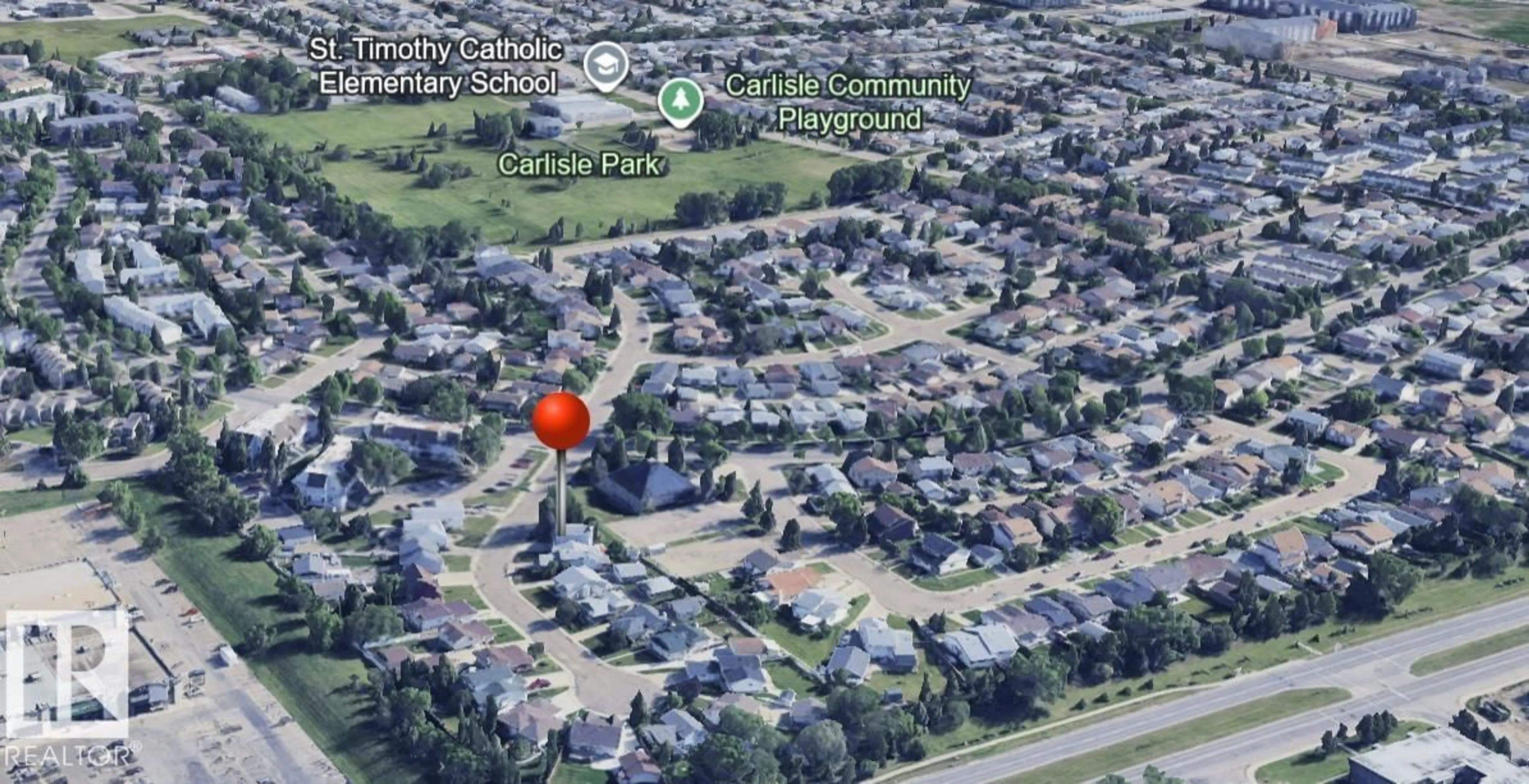 A pic from outside/outdoor area/front of a property/back of a property/a pic from drone, street for NW - 13835 120 ST, Edmonton Alberta T5X5B8