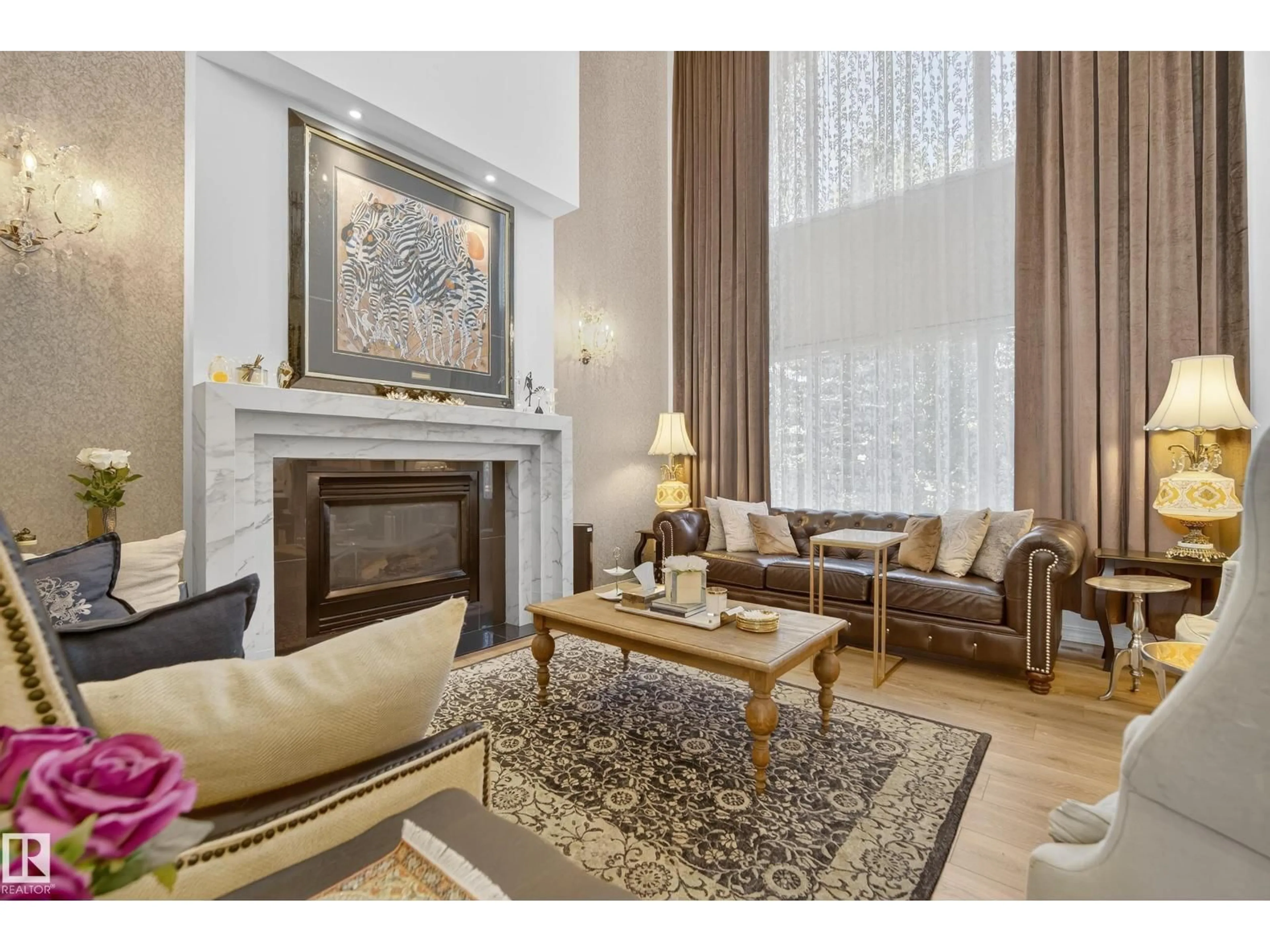 Living room with furniture, unknown for 37 LEONARD DR, St. Albert Alberta T8N6T3