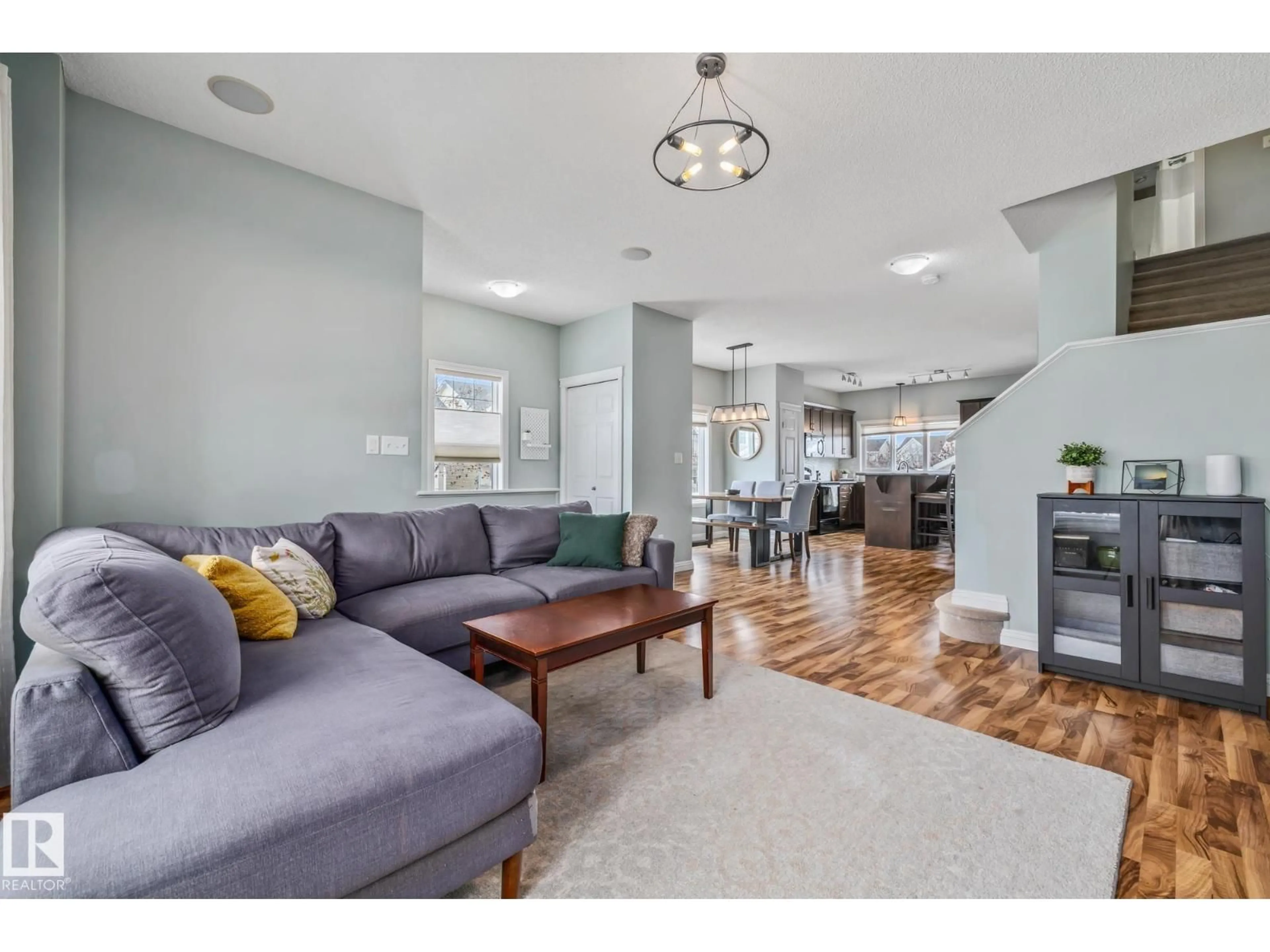 Living room with furniture, unknown for SW - 1509 78 ST, Edmonton Alberta T6X1M1