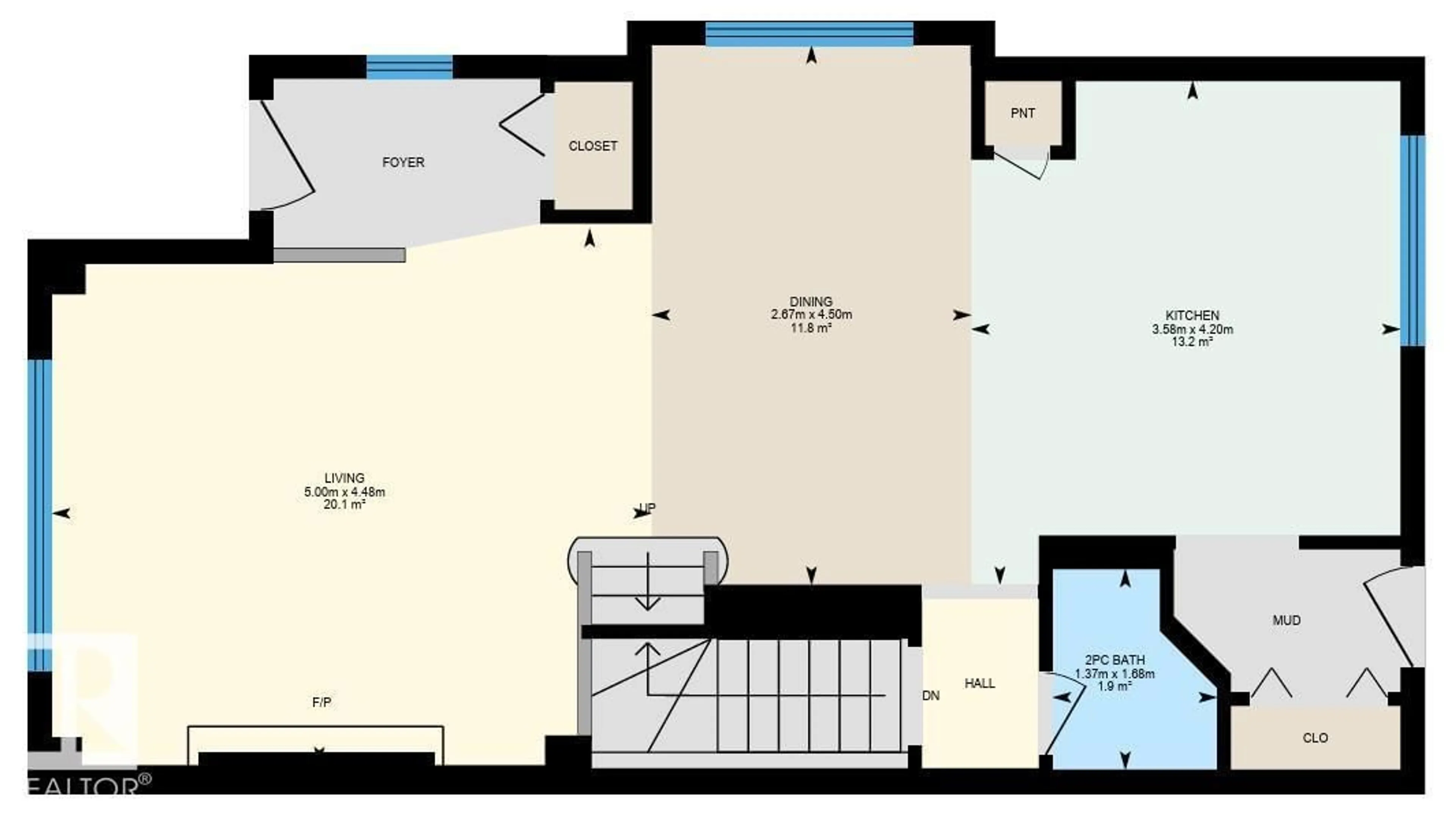 Floor plan for SW - 1509 78 ST, Edmonton Alberta T6X1M1