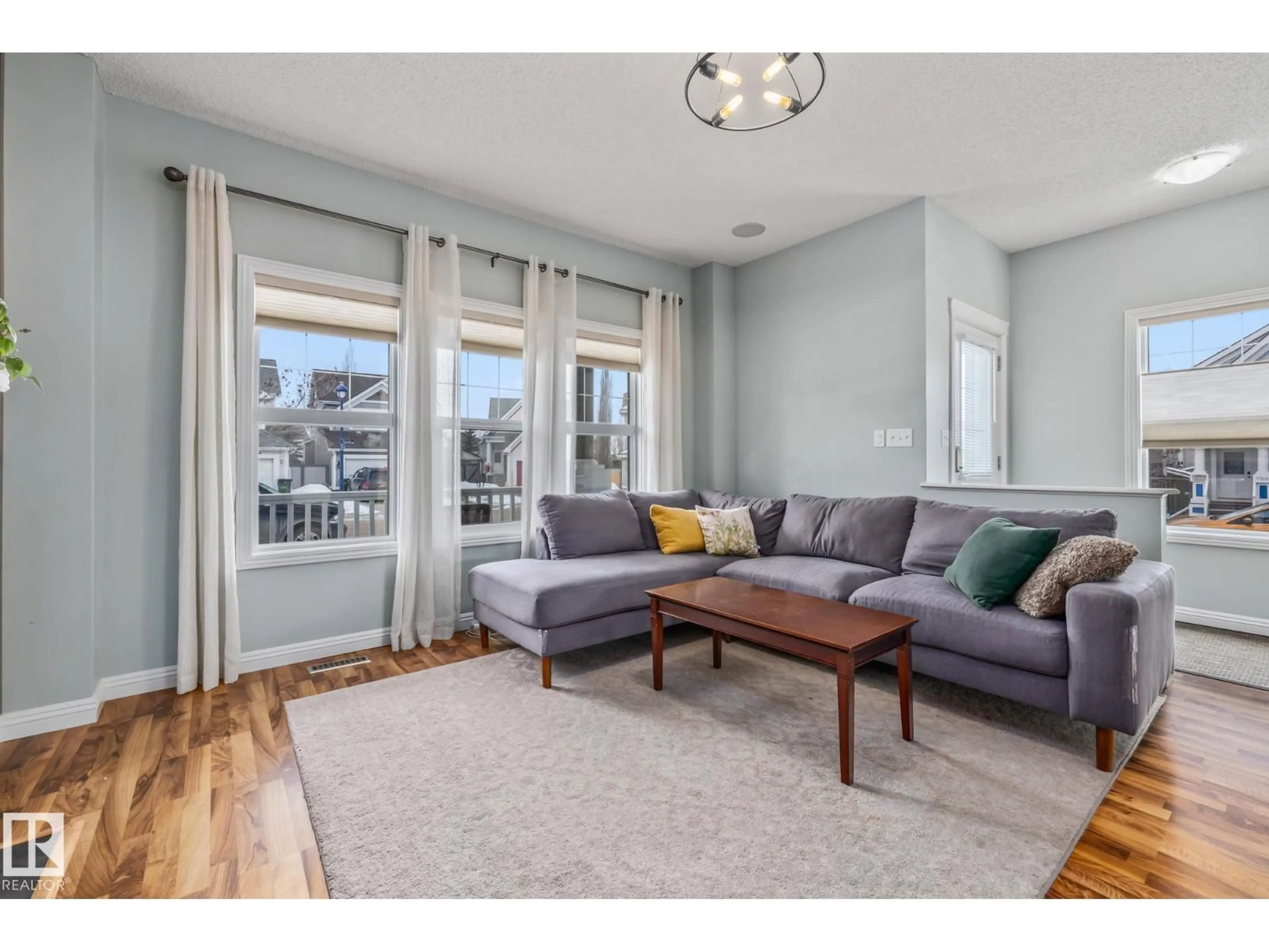 Living room with furniture, unknown for SW - 1509 78 ST, Edmonton Alberta T6X1M1