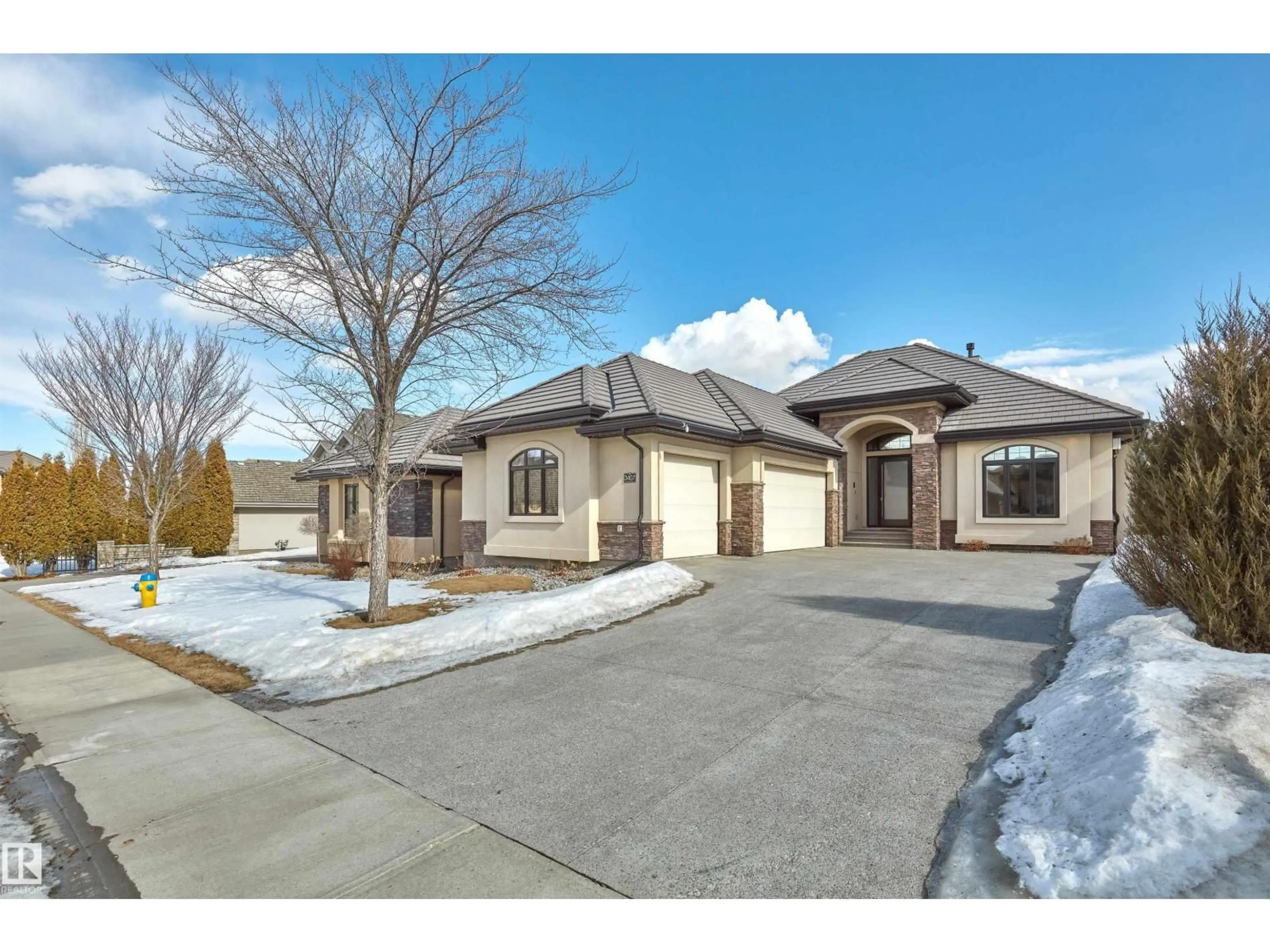 Home with brick exterior material, street for 3407 WATSON PL, Edmonton Alberta T6W0P3