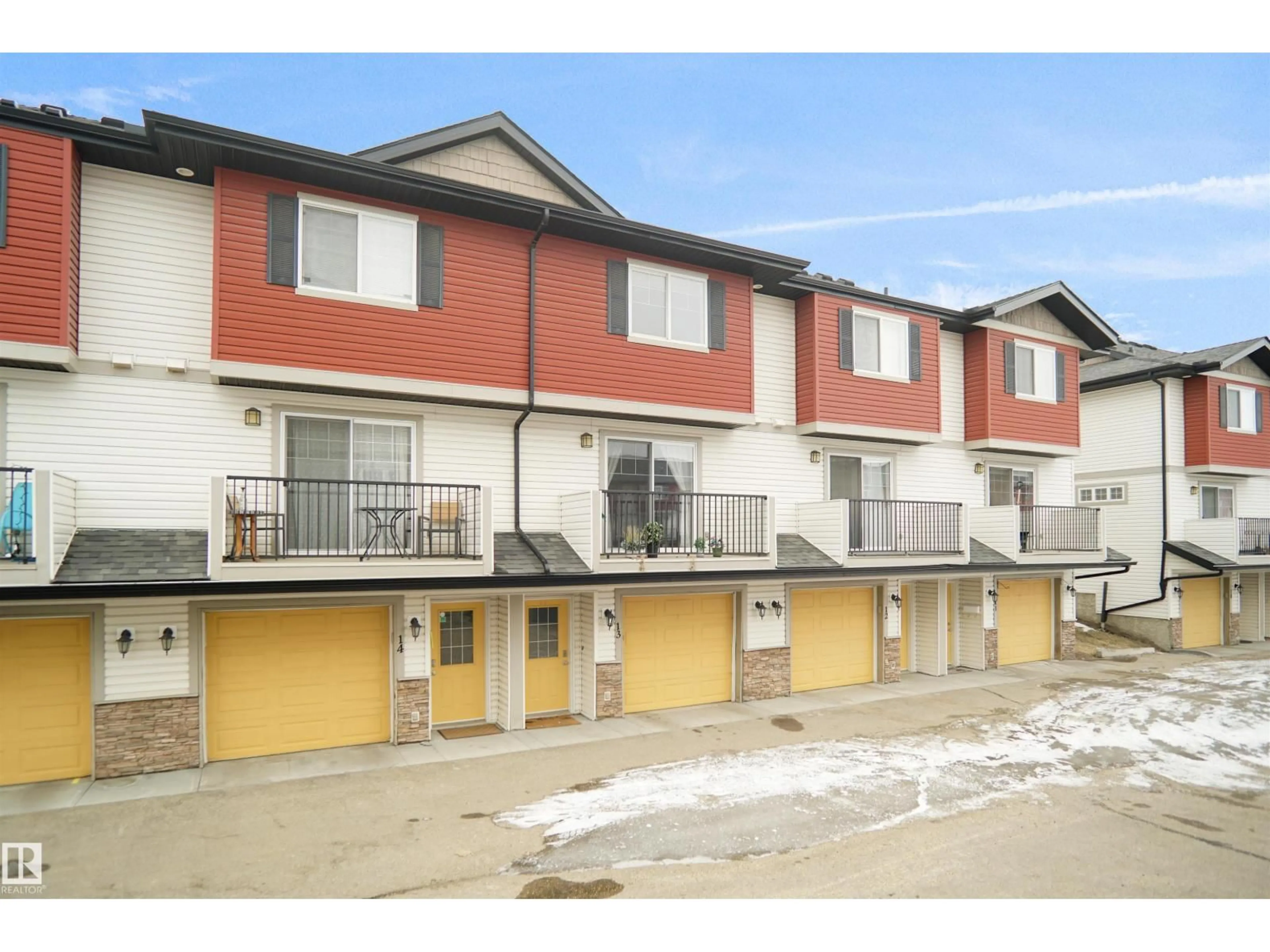 Patio, street for #13 - 3751 12 ST, Edmonton Alberta T6T0N3