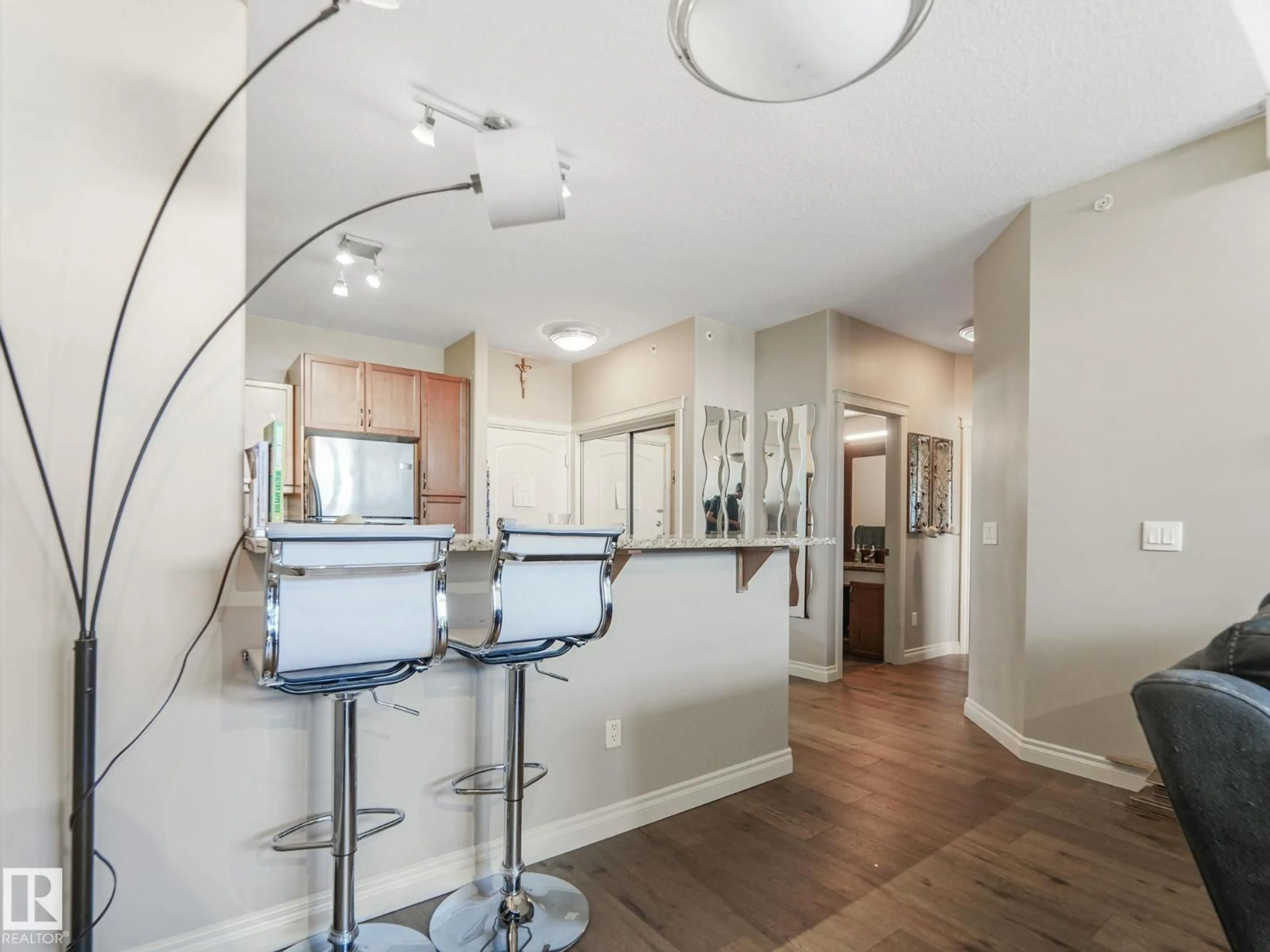 Open concept kitchen, unknown for #412 - 12408 15 AV, Edmonton Alberta T6W1X2