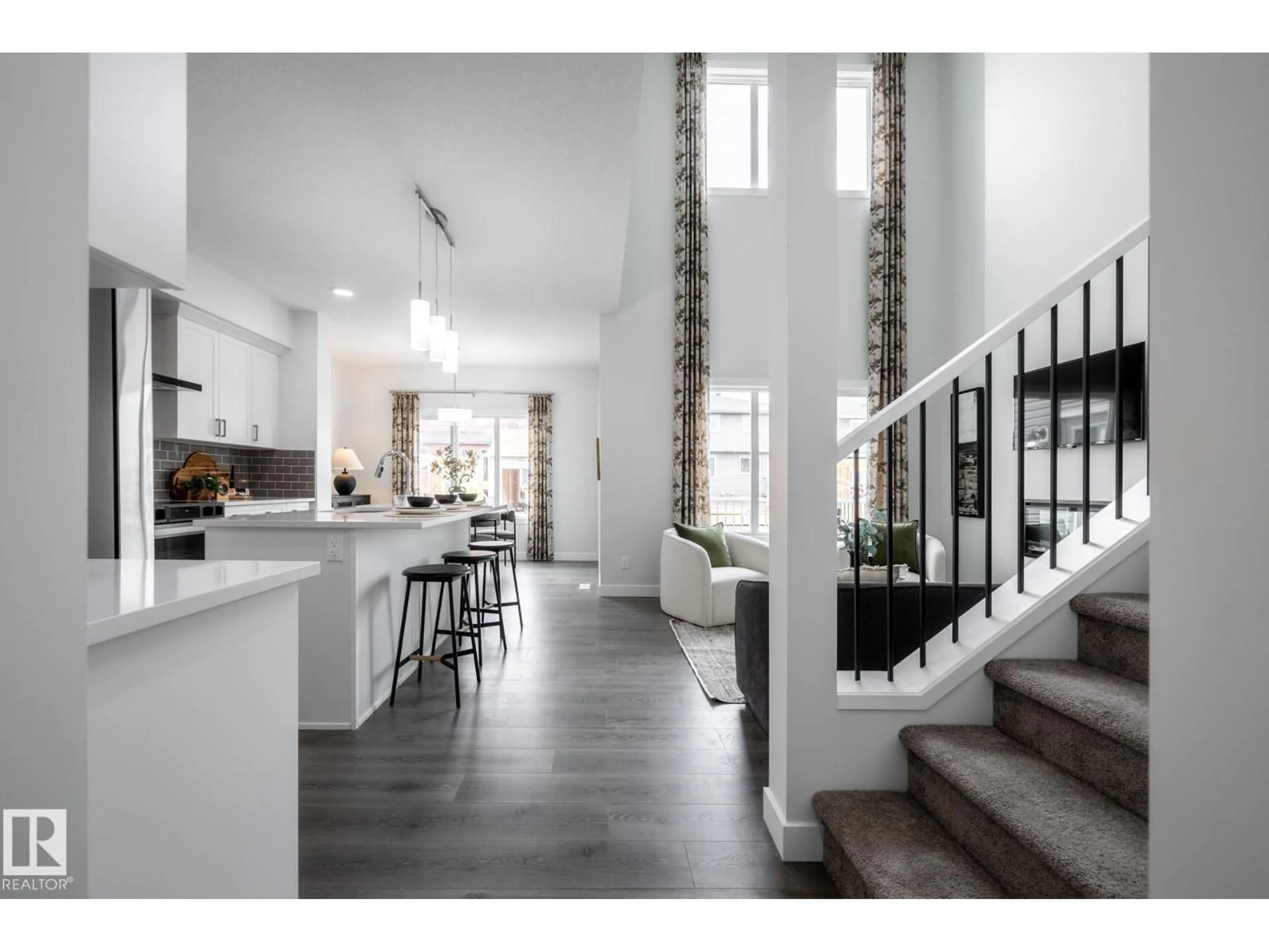 Open concept kitchen, unknown for 202 FALCON CR, Leduc Alberta T0B3M3