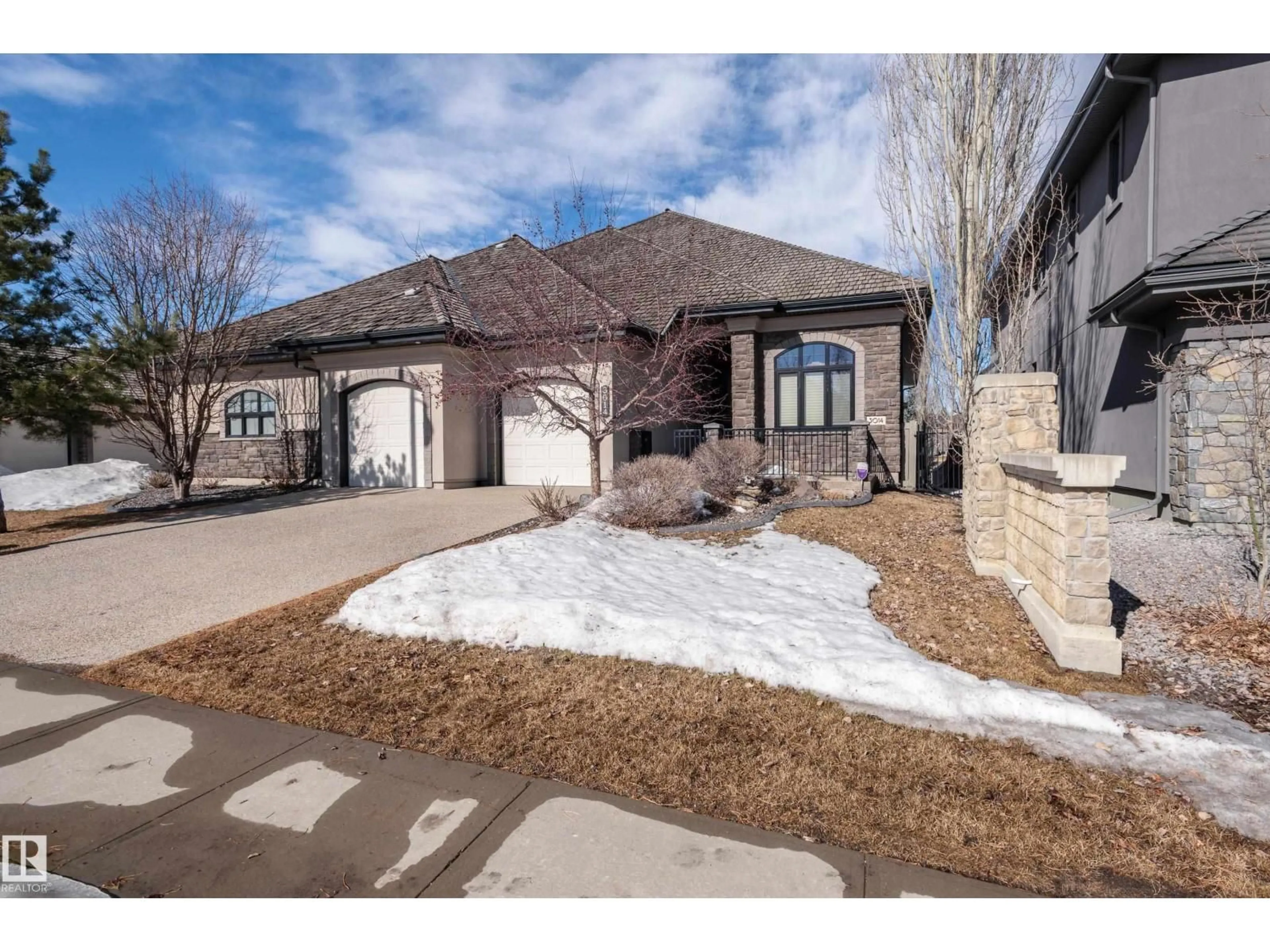 Home with brick exterior material, street for 3014 WATSON LANDING LD, Edmonton Alberta T6W2G4