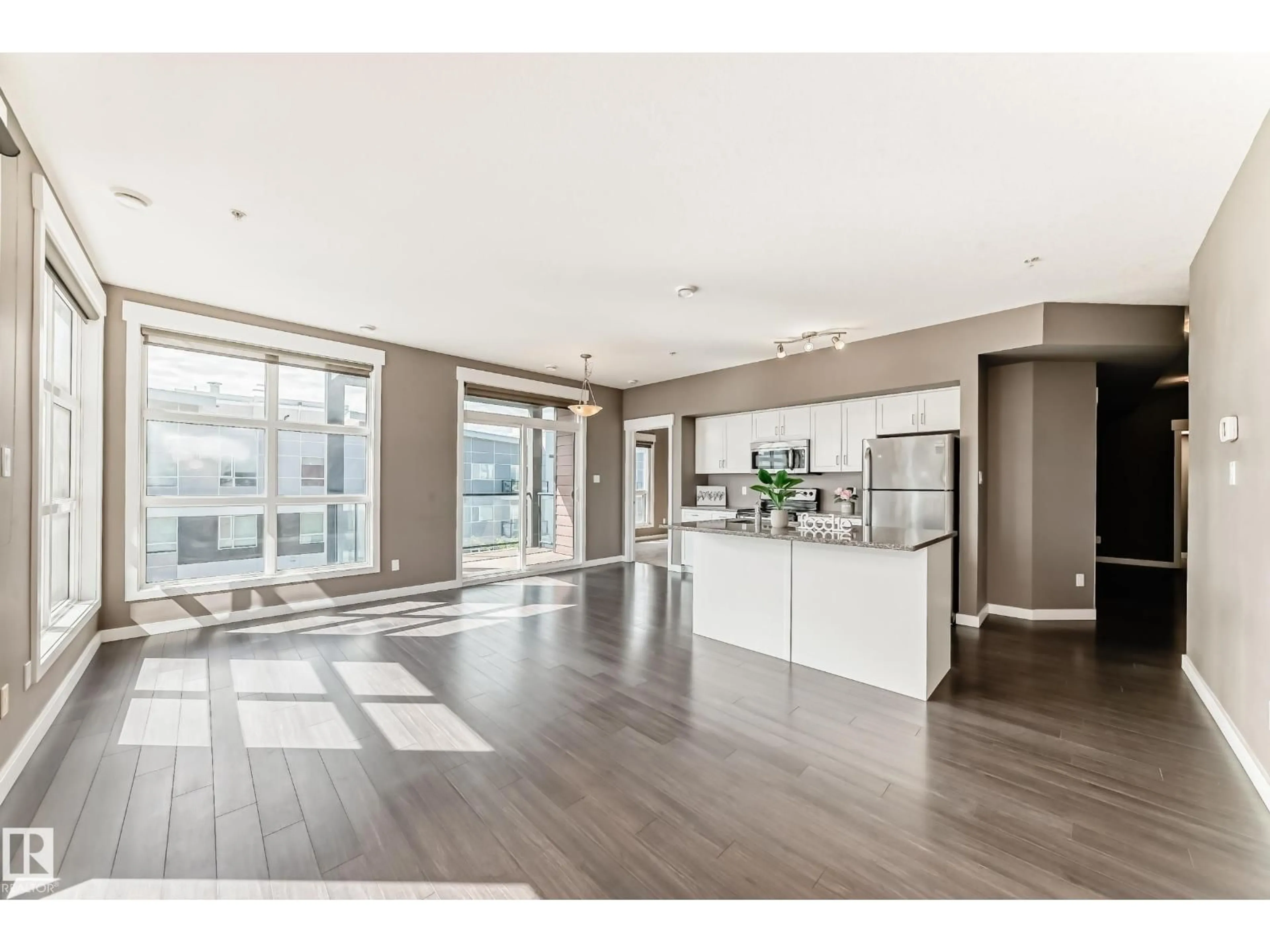 Open concept kitchen, unknown for #504 - 10518 113 ST, Edmonton Alberta T5H0C6