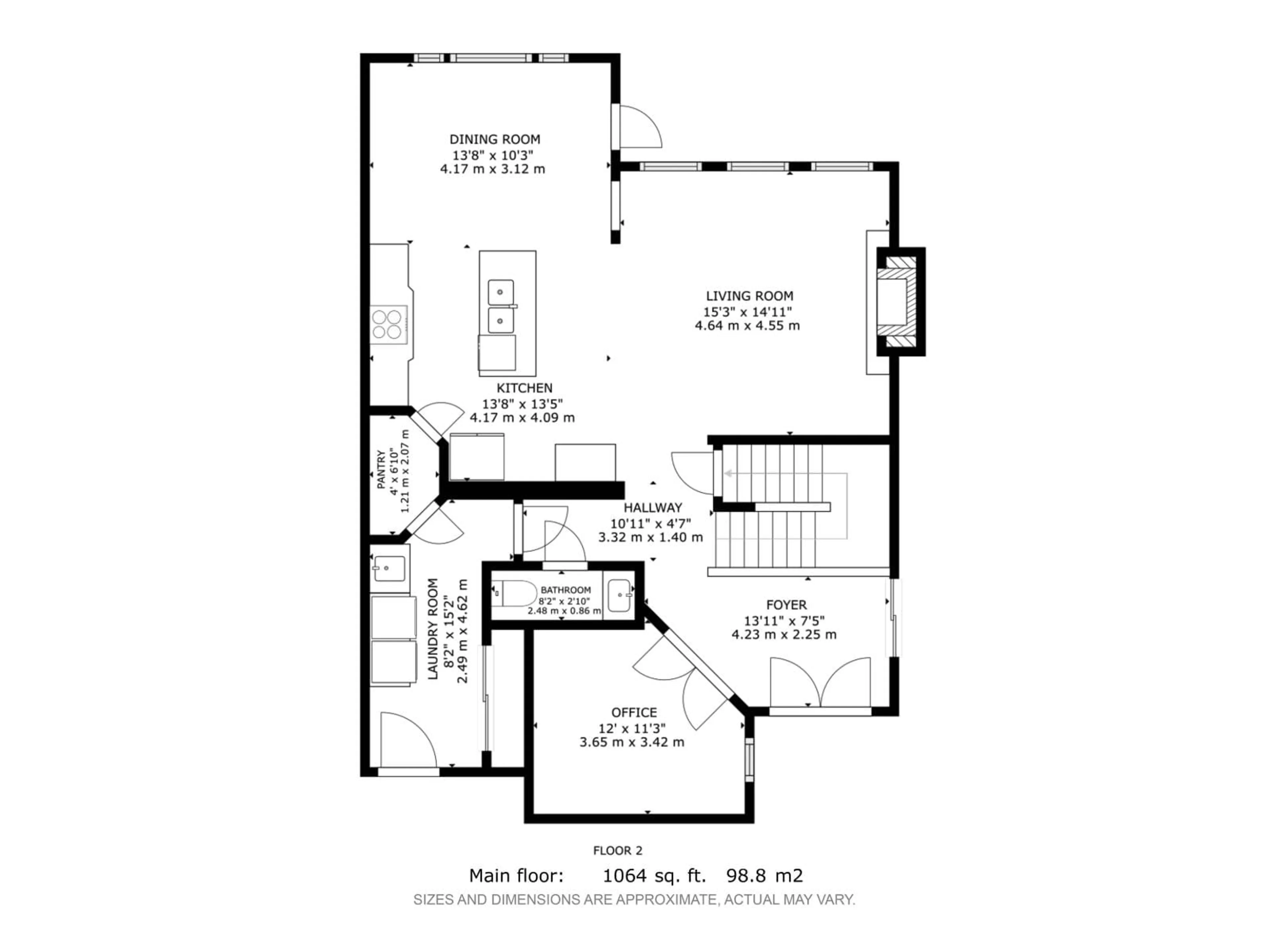 Floor plan for 475 ALLARD BV, Edmonton Alberta T6W3H4