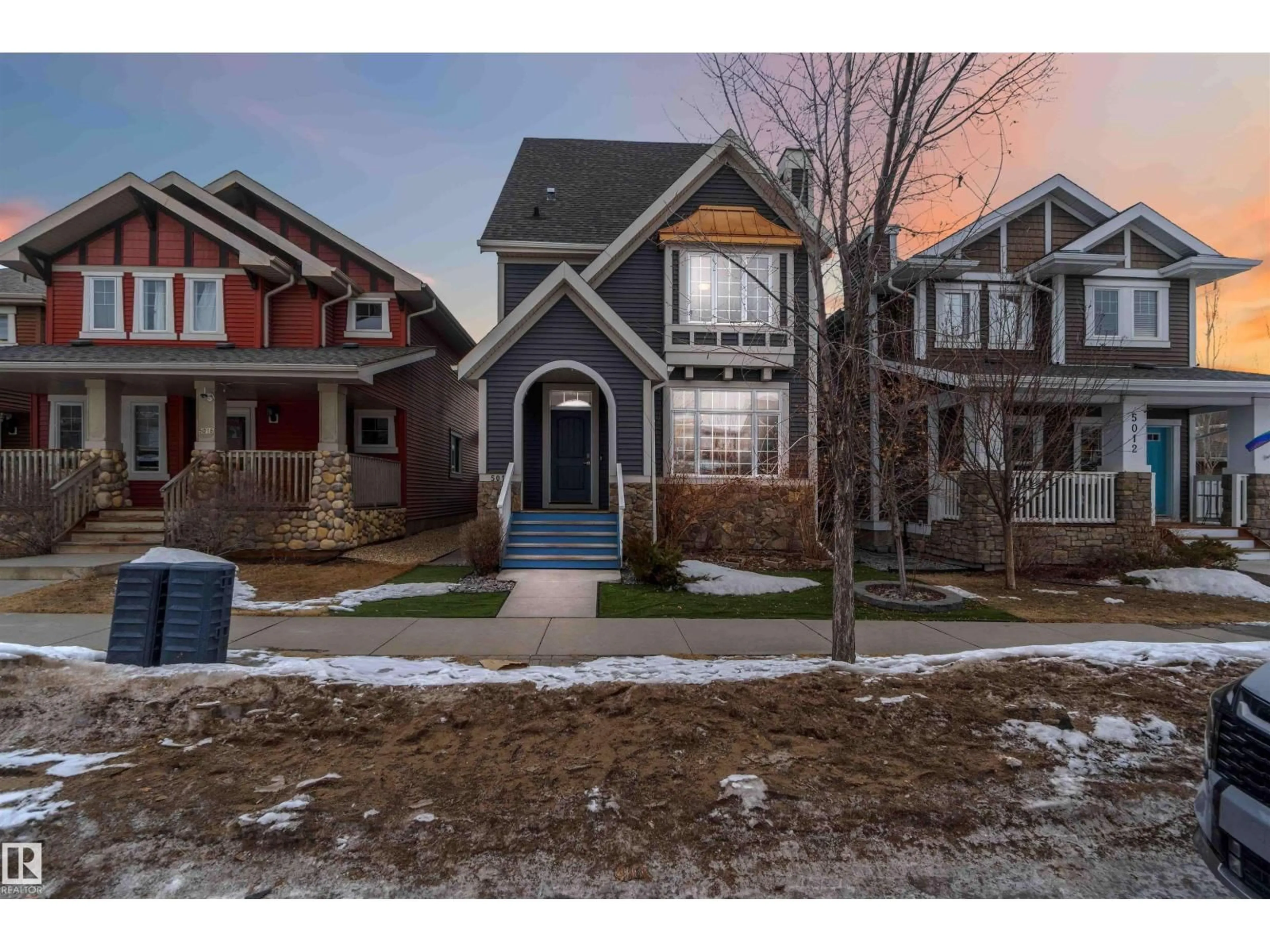 Home with brick exterior material, street for 5014 DEWOLF RD, Edmonton Alberta T5E6R4