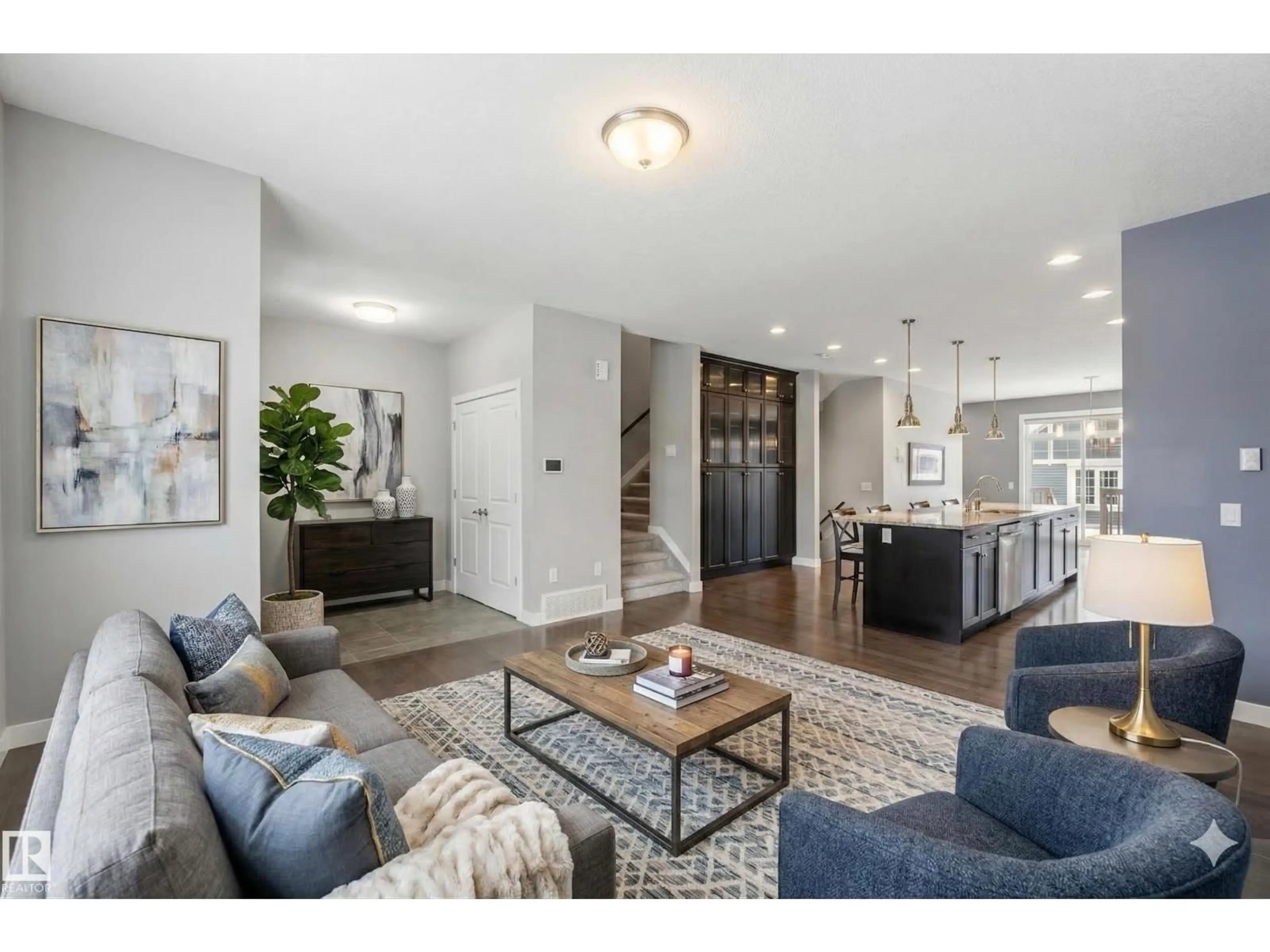 Living room with furniture, unknown for 5014 DEWOLF RD, Edmonton Alberta T5E6R4