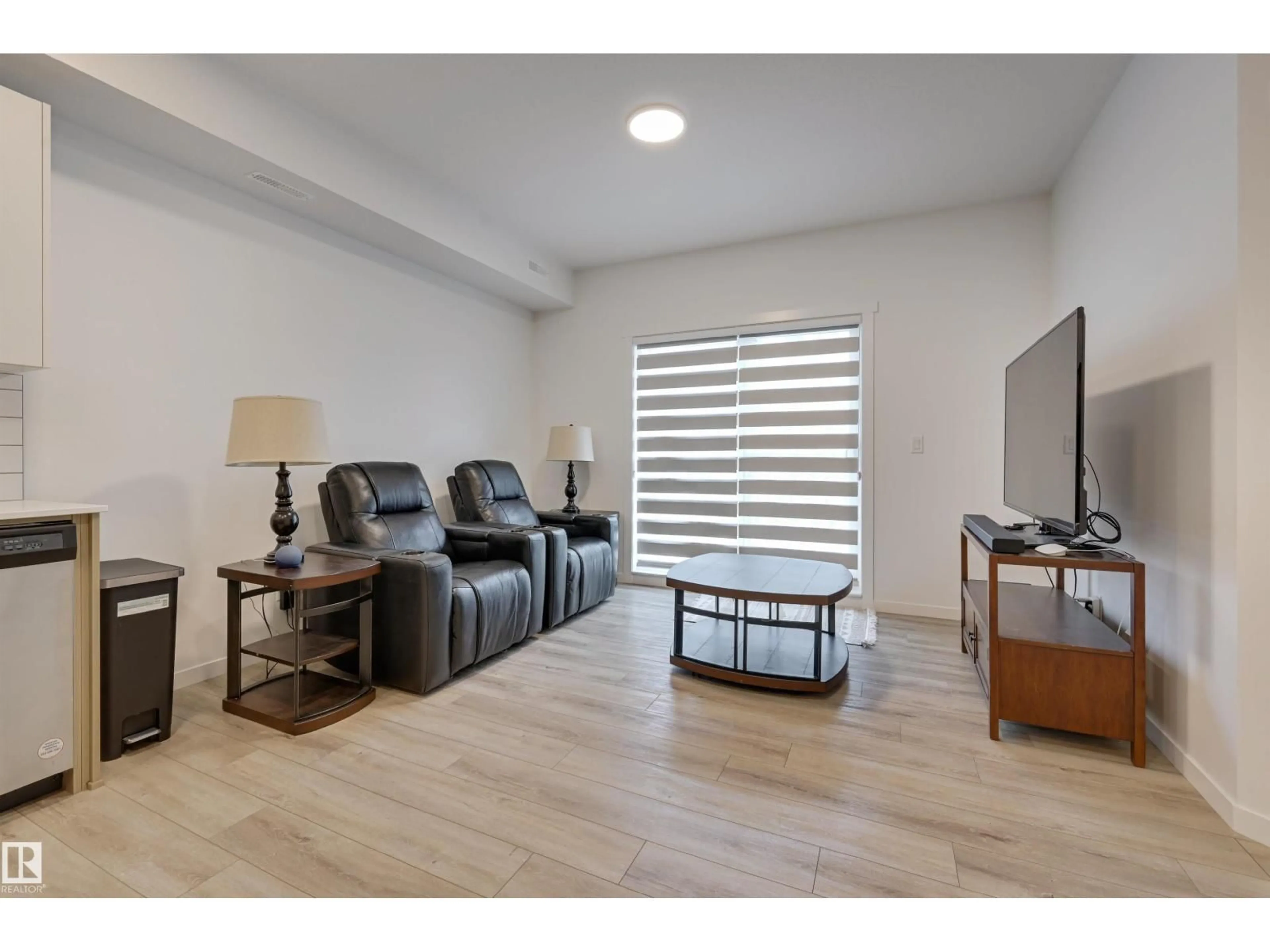 Living room with furniture, unknown for 104 - 104 SECORD BV, Edmonton Alberta T5T7R9