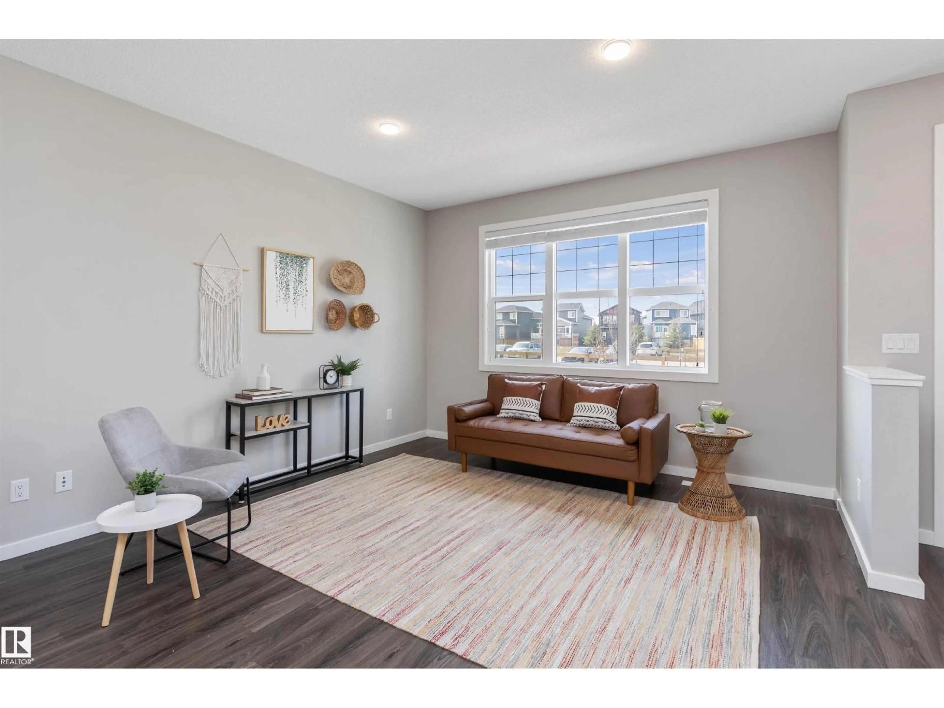 Living room with furniture, unknown for 1170 ROSENTHAL BV, Edmonton Alberta T5T7L3