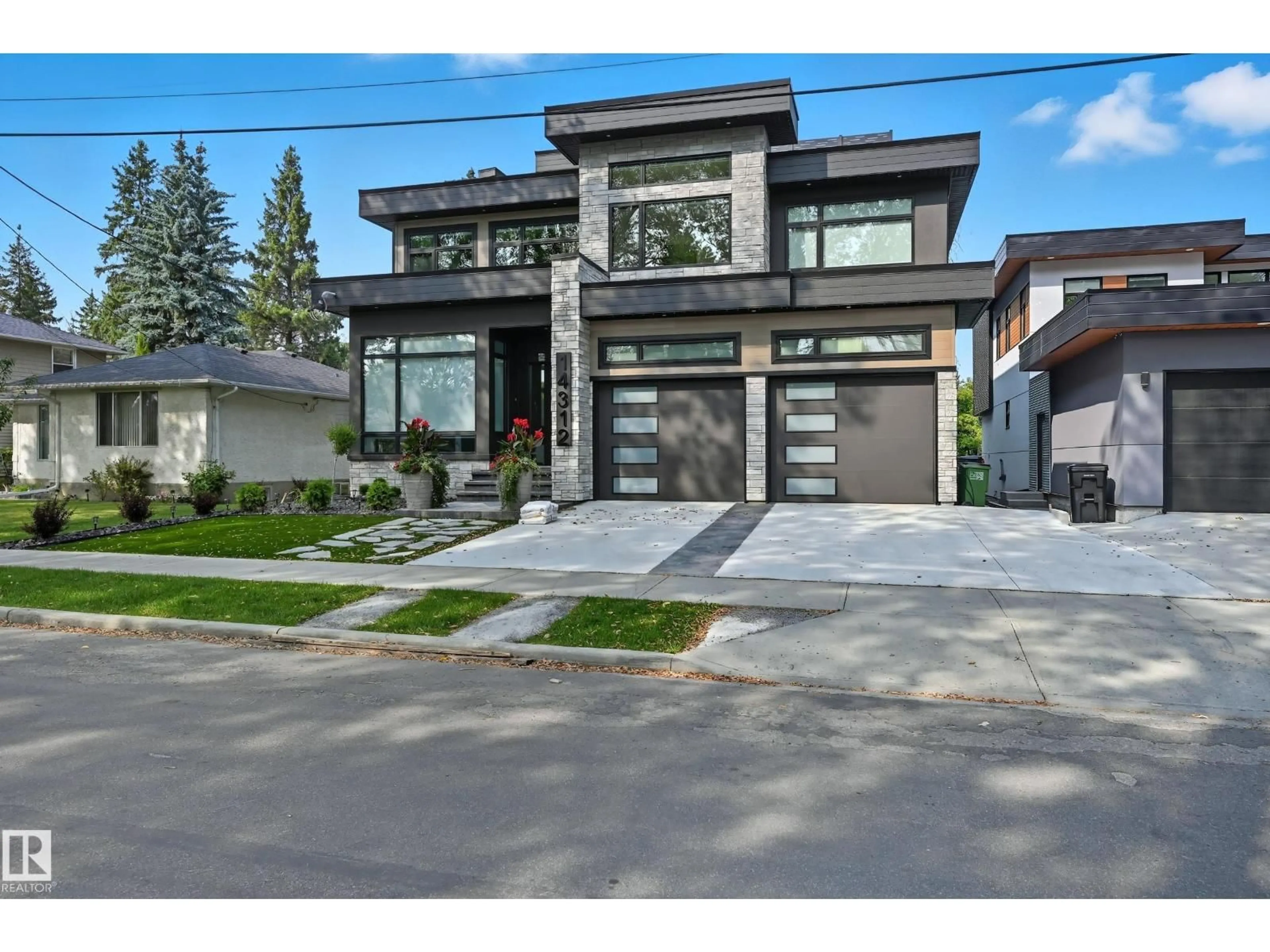 Home with brick exterior material, street for 14312 92A AV, Edmonton Alberta T5R5E2