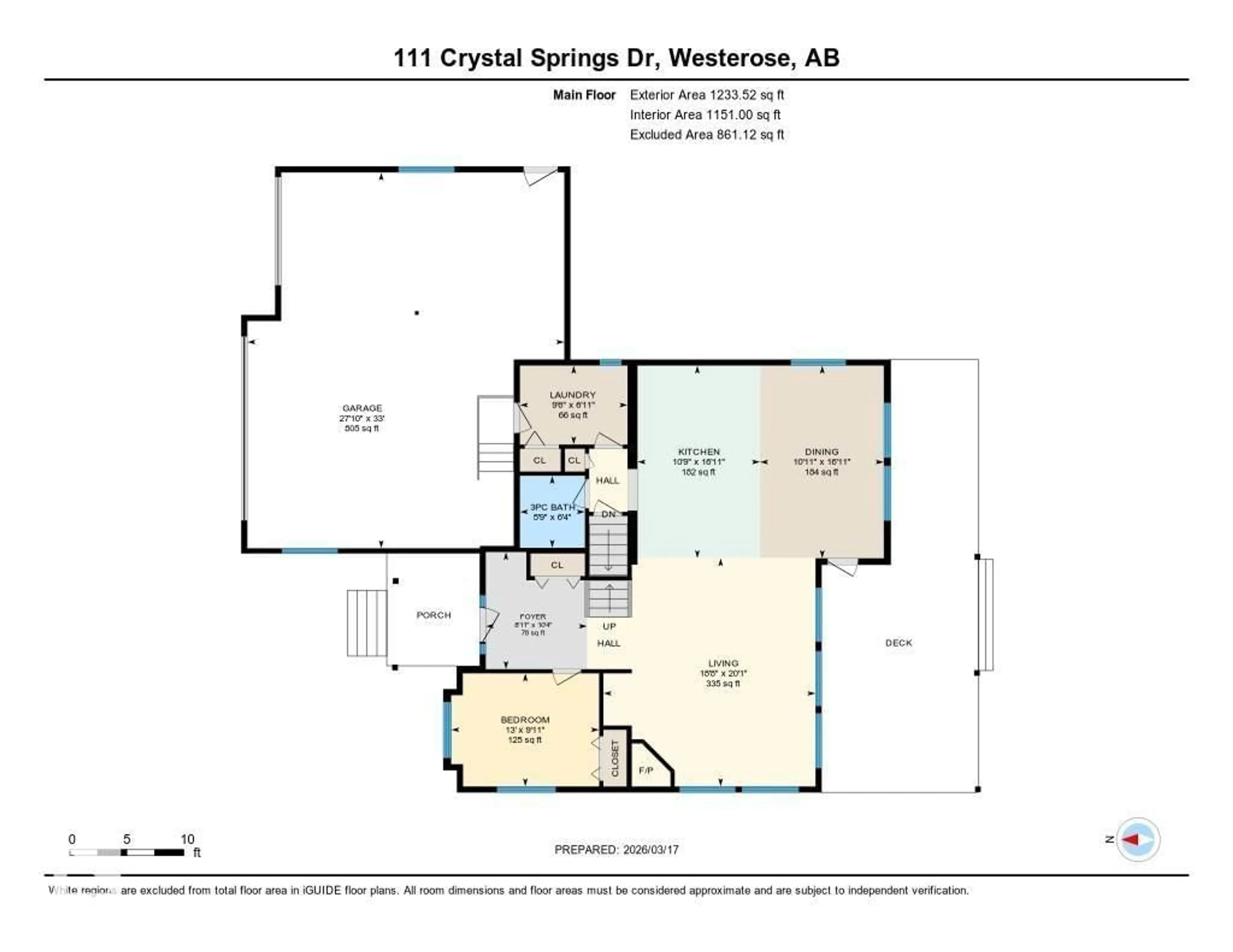 Floor plan for 111 CRYSTAL SPRINGS DRIVE, Rural Wetaskiwin County Alberta T0C2V0