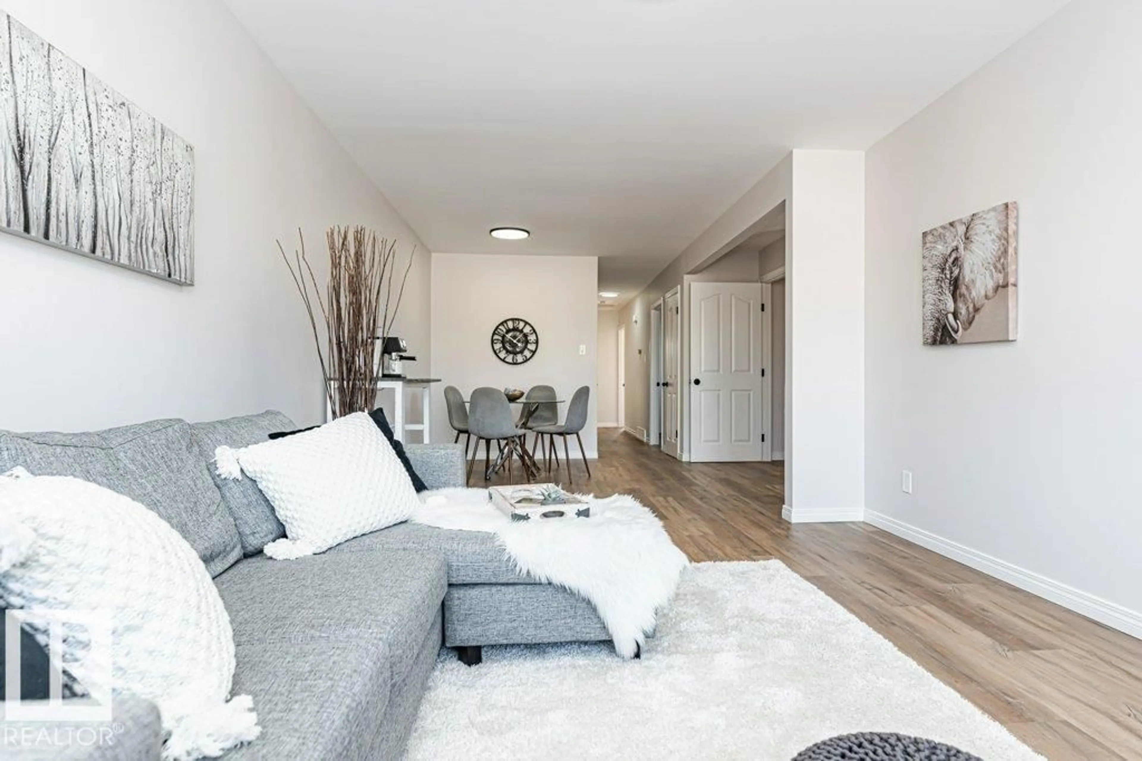 Living room with furniture, unknown for NW - 12209A 134B AV, Edmonton Alberta T5L3W9