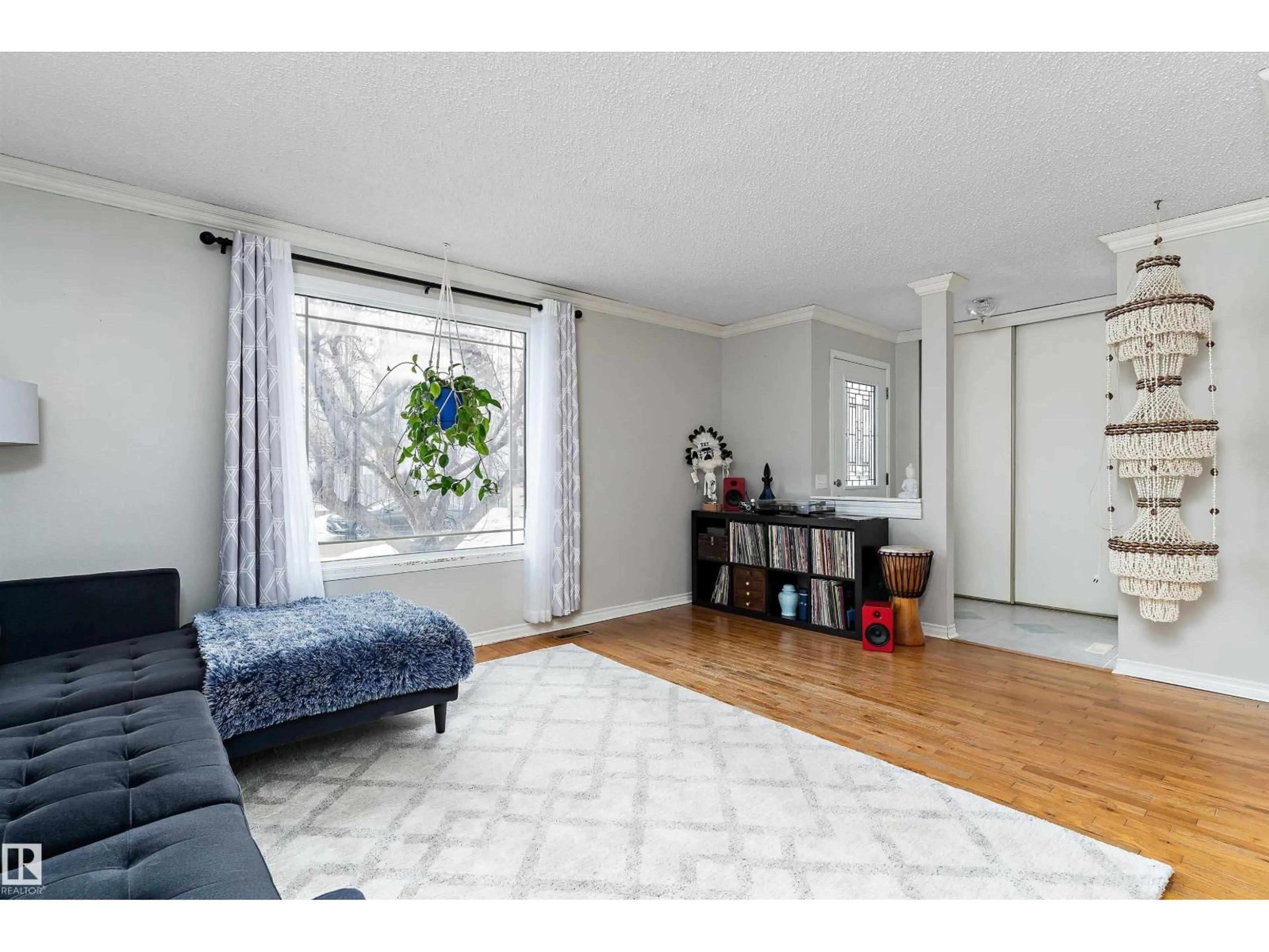 Living room with furniture, unknown for 3536 12A AVE, Edmonton Alberta T6L3L5