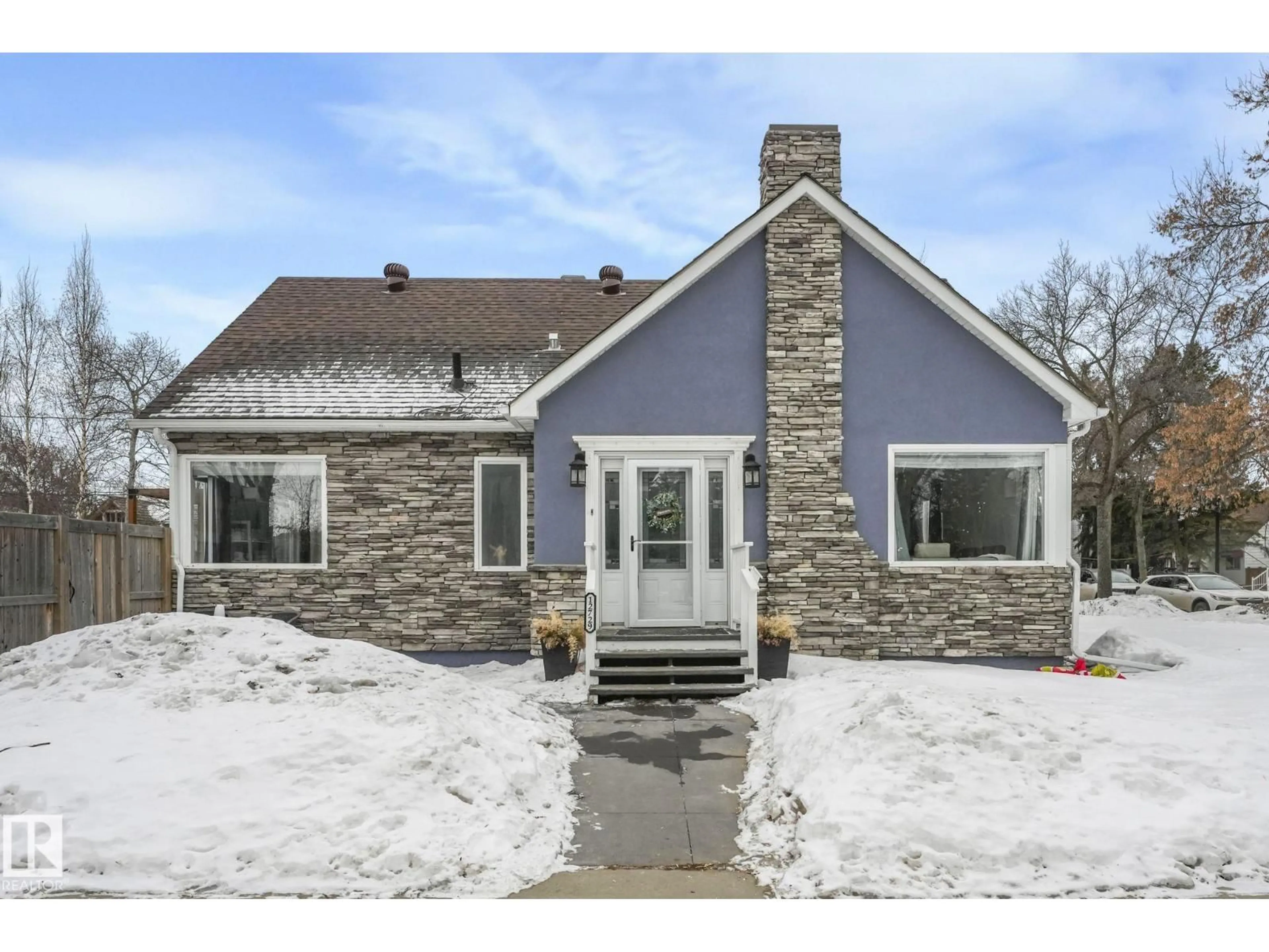 Home with brick exterior material, unknown for 12729 108 AV, Edmonton Alberta T5M2B8