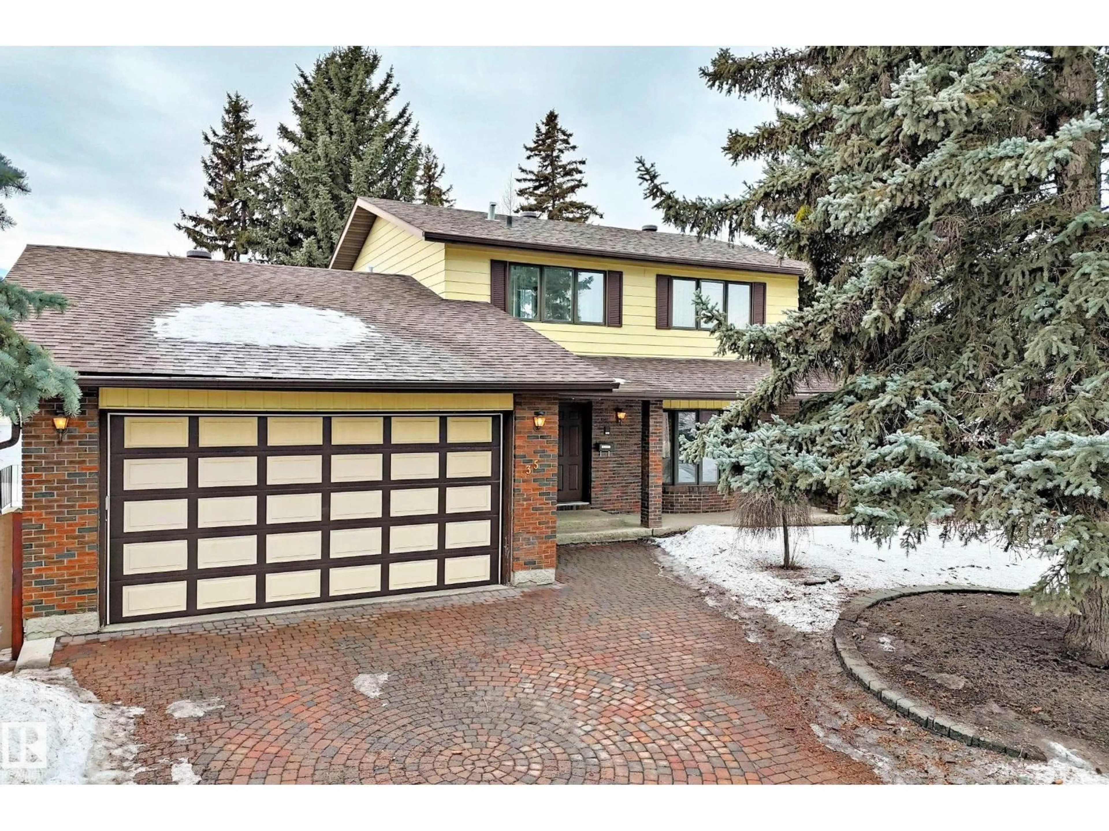 Home with brick exterior material, street for 35 LAMARTINE CR, St. Albert Alberta T8N2V8