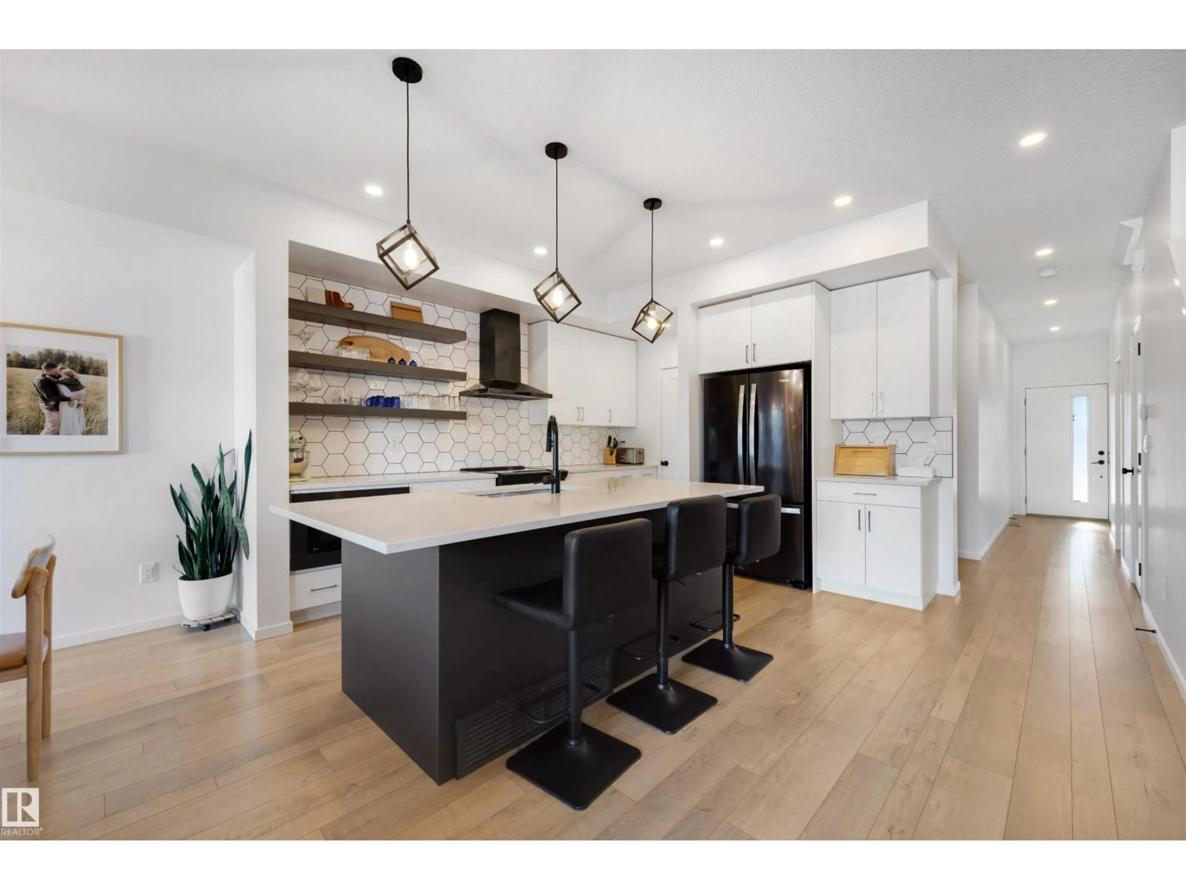 Open concept kitchen, unknown for NW - 8028 174A AV, Edmonton Alberta T5Z0R7