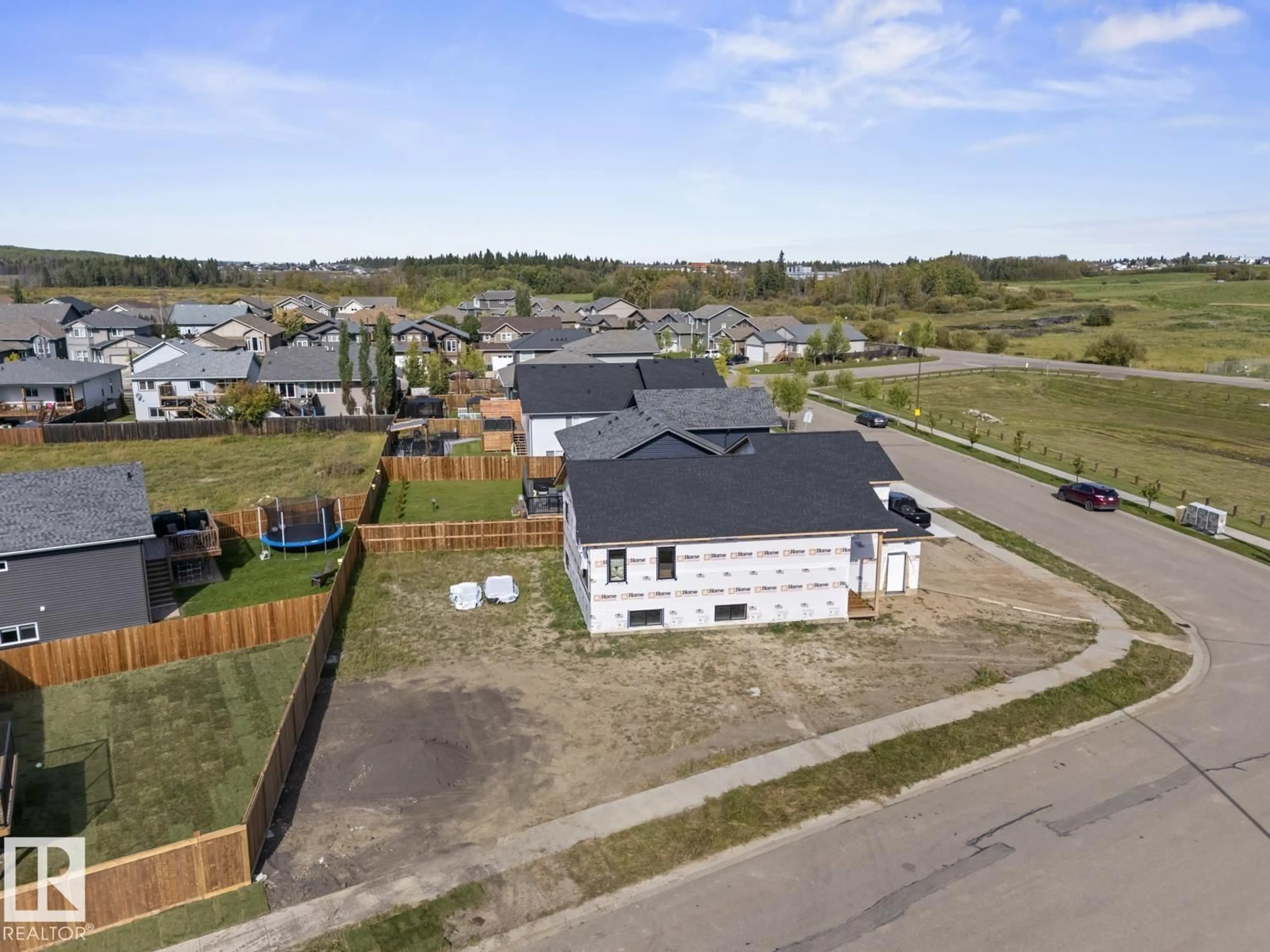 A pic from outside/outdoor area/front of a property/back of a property/a pic from drone, street for 1410 WILDRYE CR, Cold Lake Alberta T9M0K6