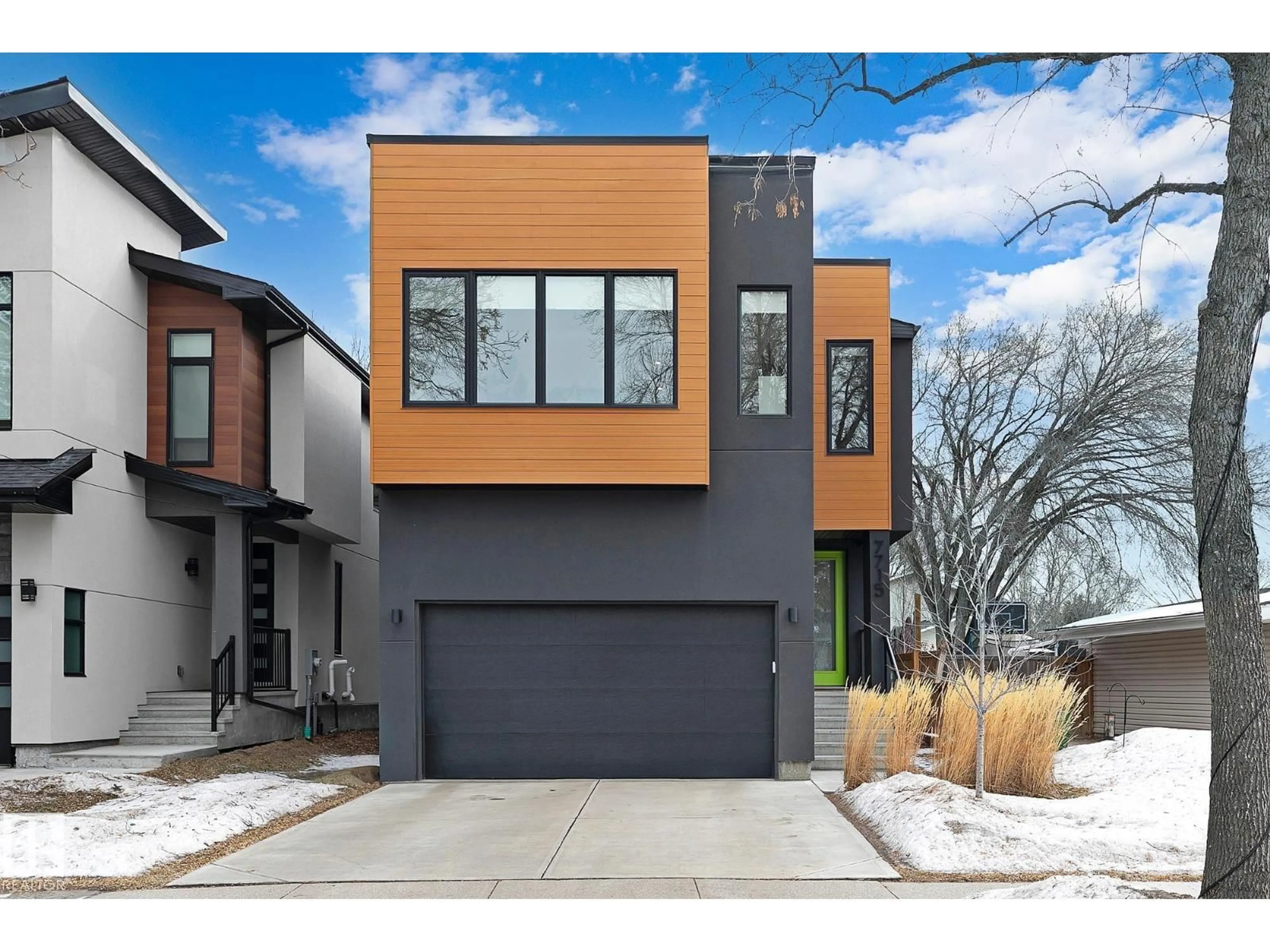 Home with brick exterior material, street for 7715 158 ST, Edmonton Alberta T5R2B6