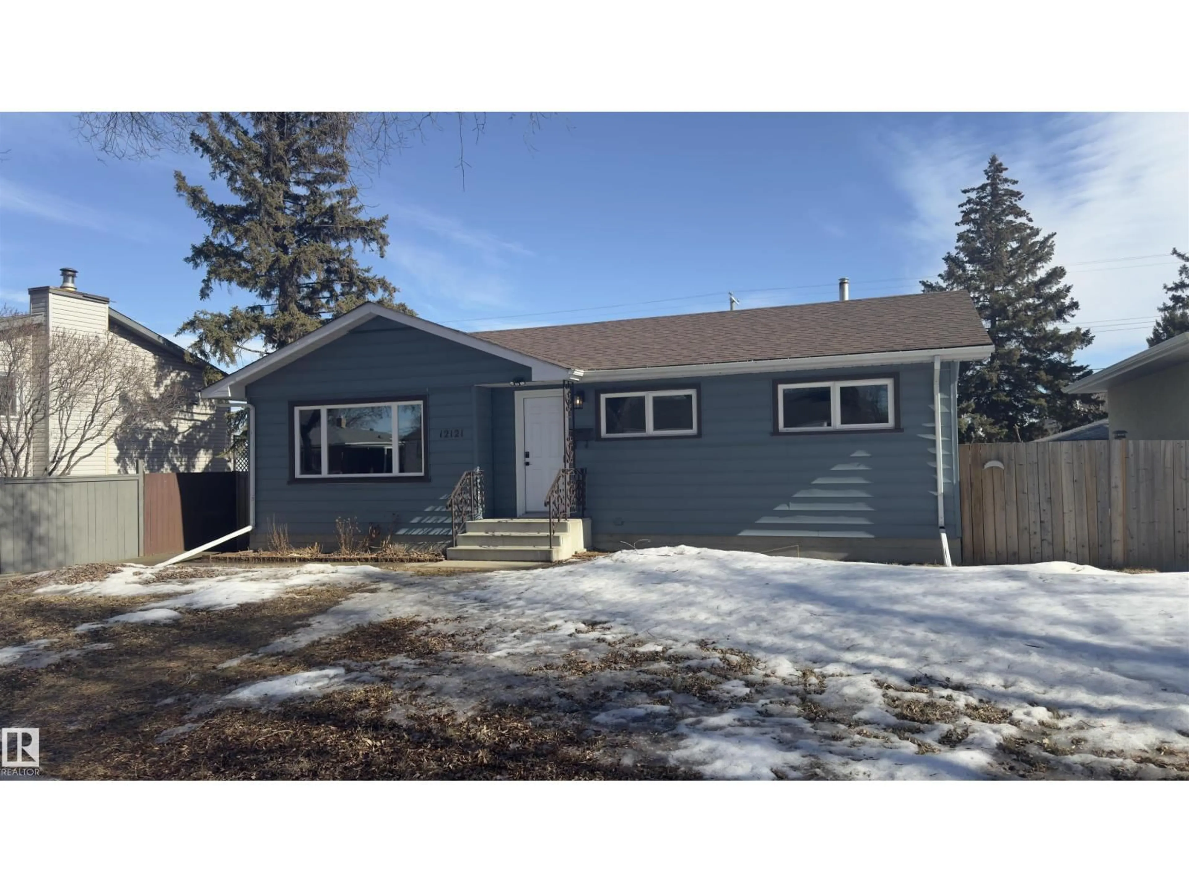 Home with vinyl exterior material, street for NW - 12121 38 ST, Edmonton Alberta T5W2H9