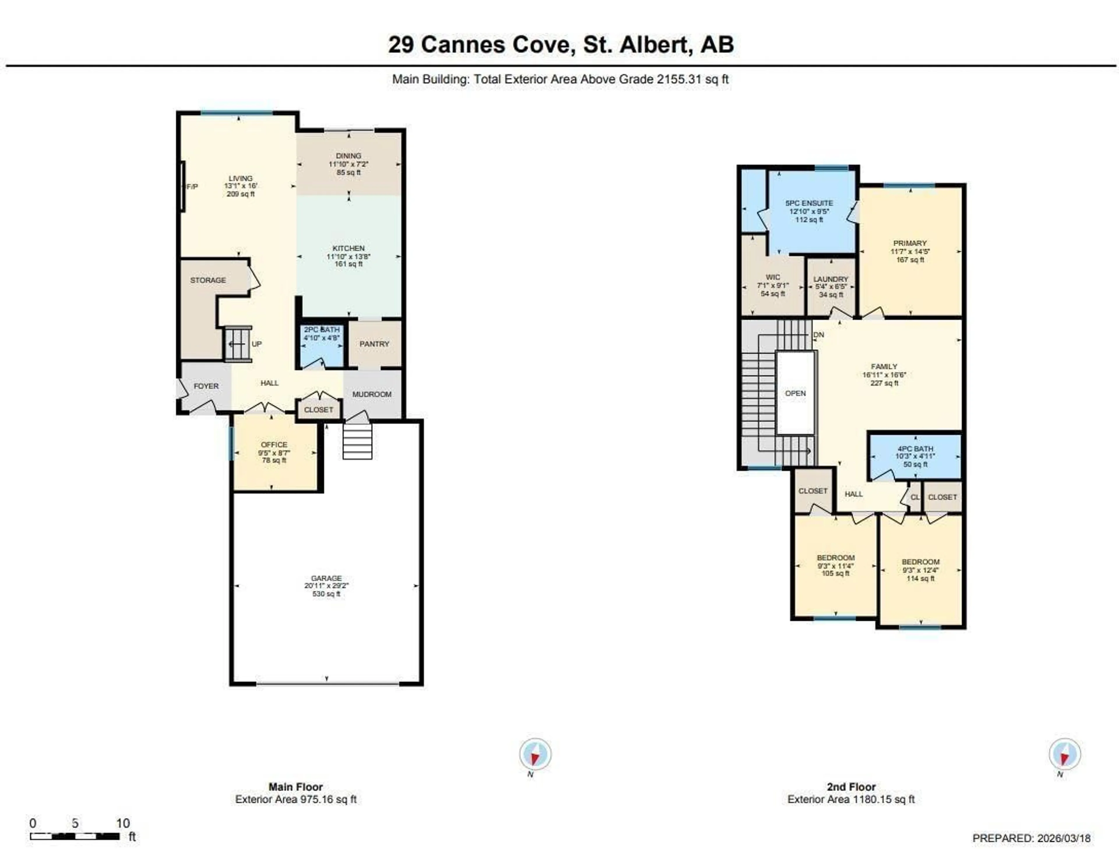 Floor plan for 29 CANNES CV, St. Albert Alberta T8T2C6