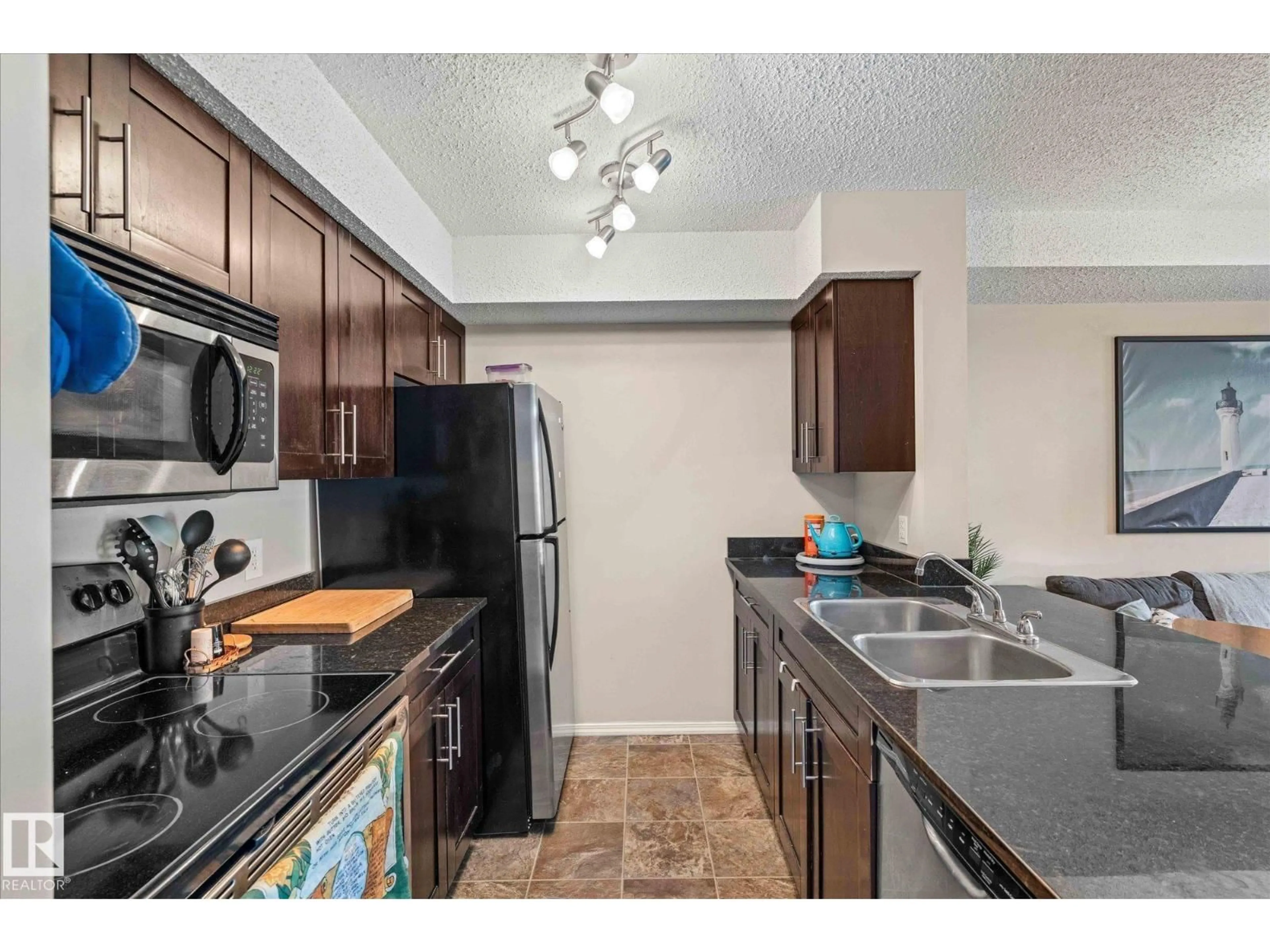 Standard kitchen, unknown for #309 - 1080 MCCONACHIE BV, Edmonton Alberta T5Y0X2