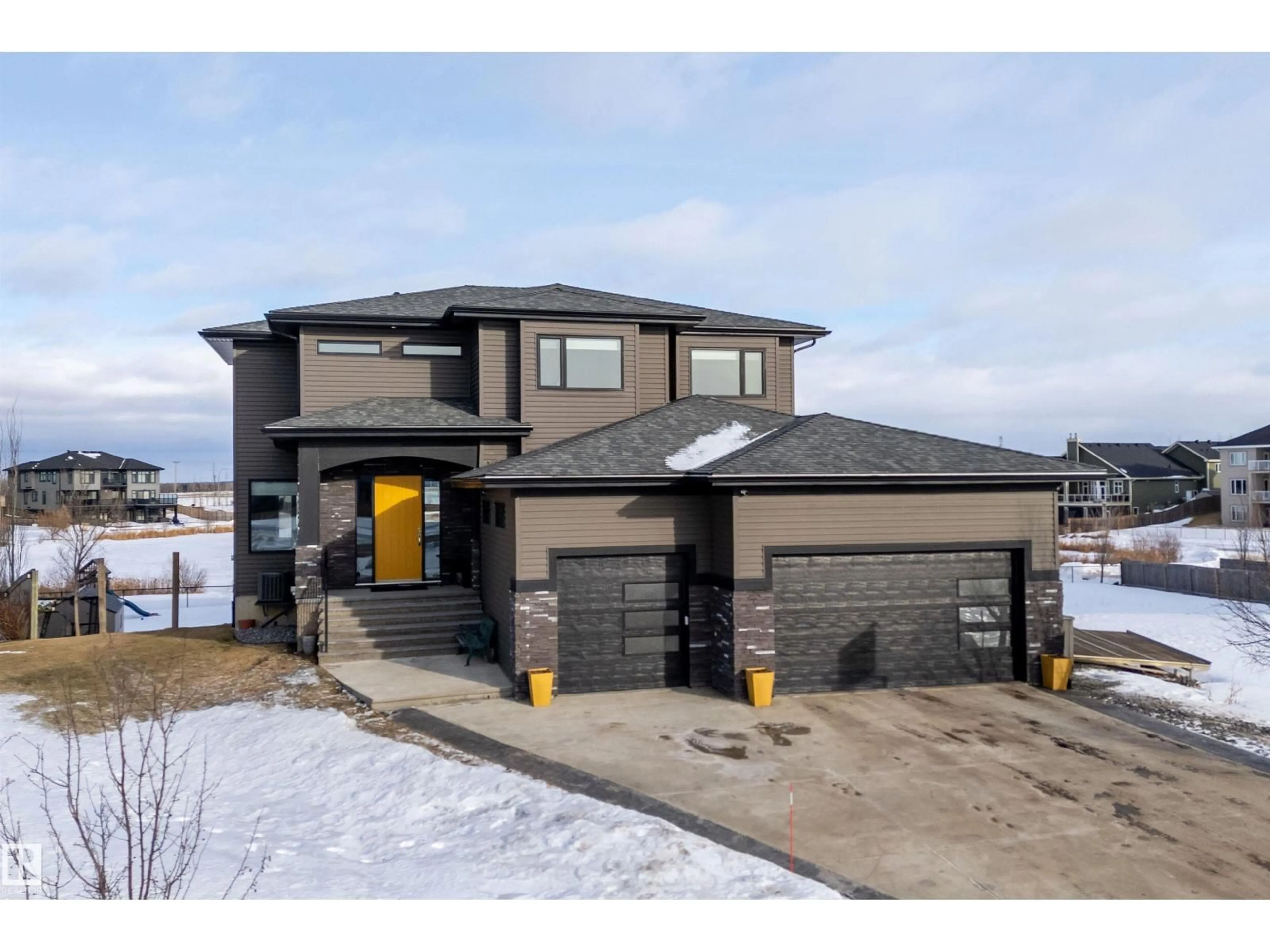 Home with brick exterior material, street for NE - 2508 59 AV, Rural Leduc County Alberta T4X0X6