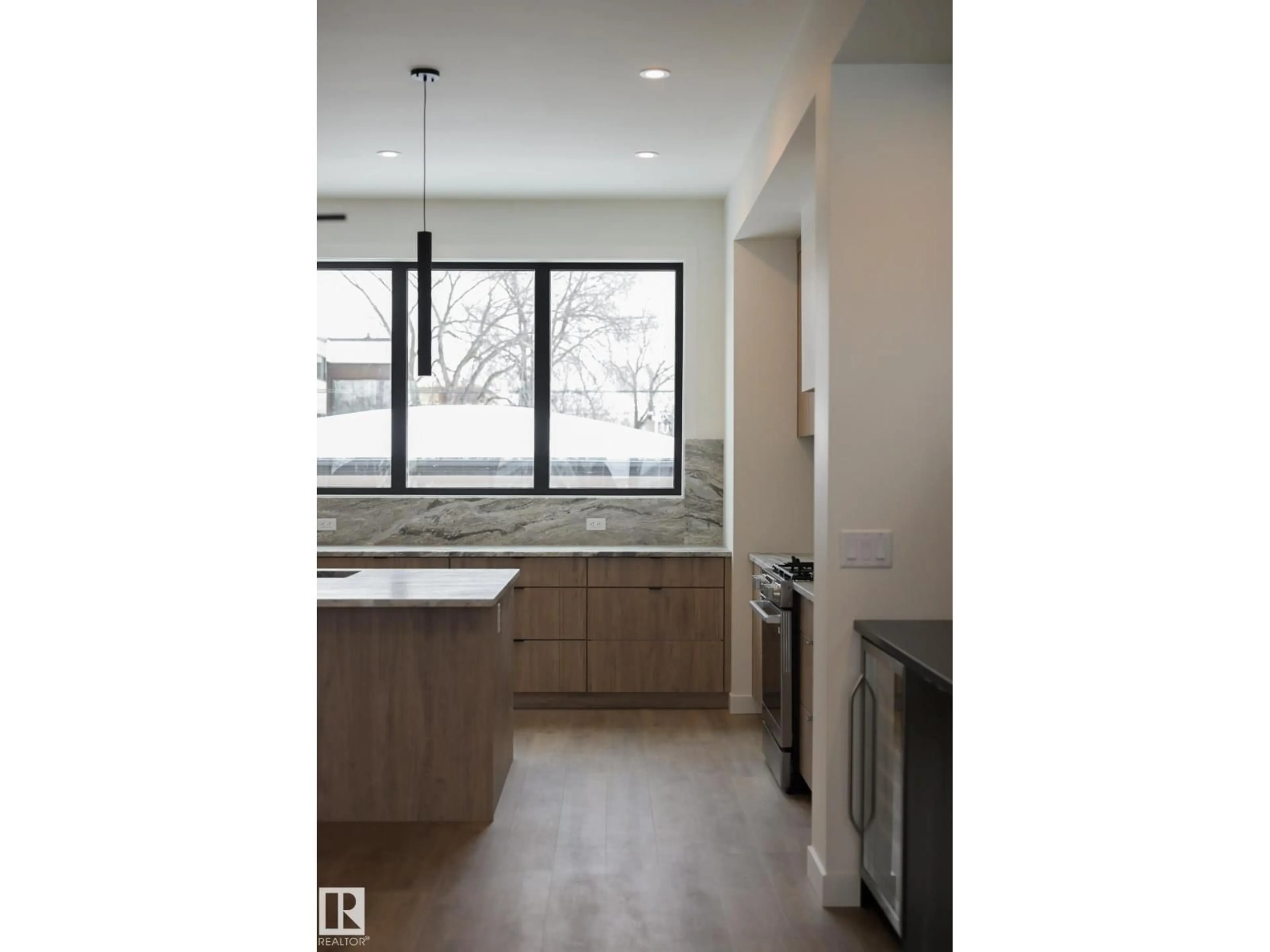 Open concept kitchen, unknown for 9140 74 AV, Edmonton Alberta T6E1E1