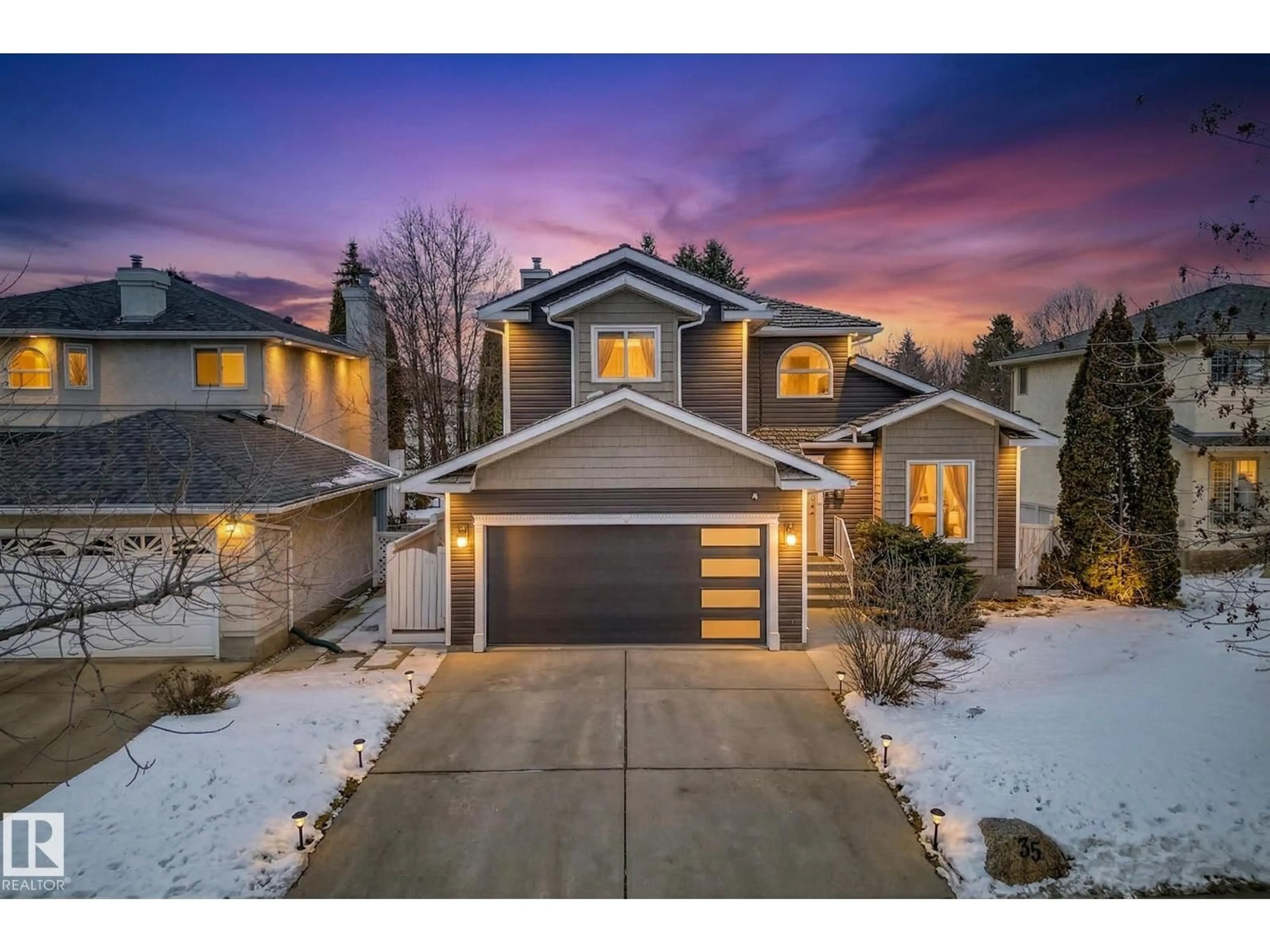 Home with brick exterior material, street for 35 NOTTINGHAM BV, Sherwood Park Alberta T8A5M4