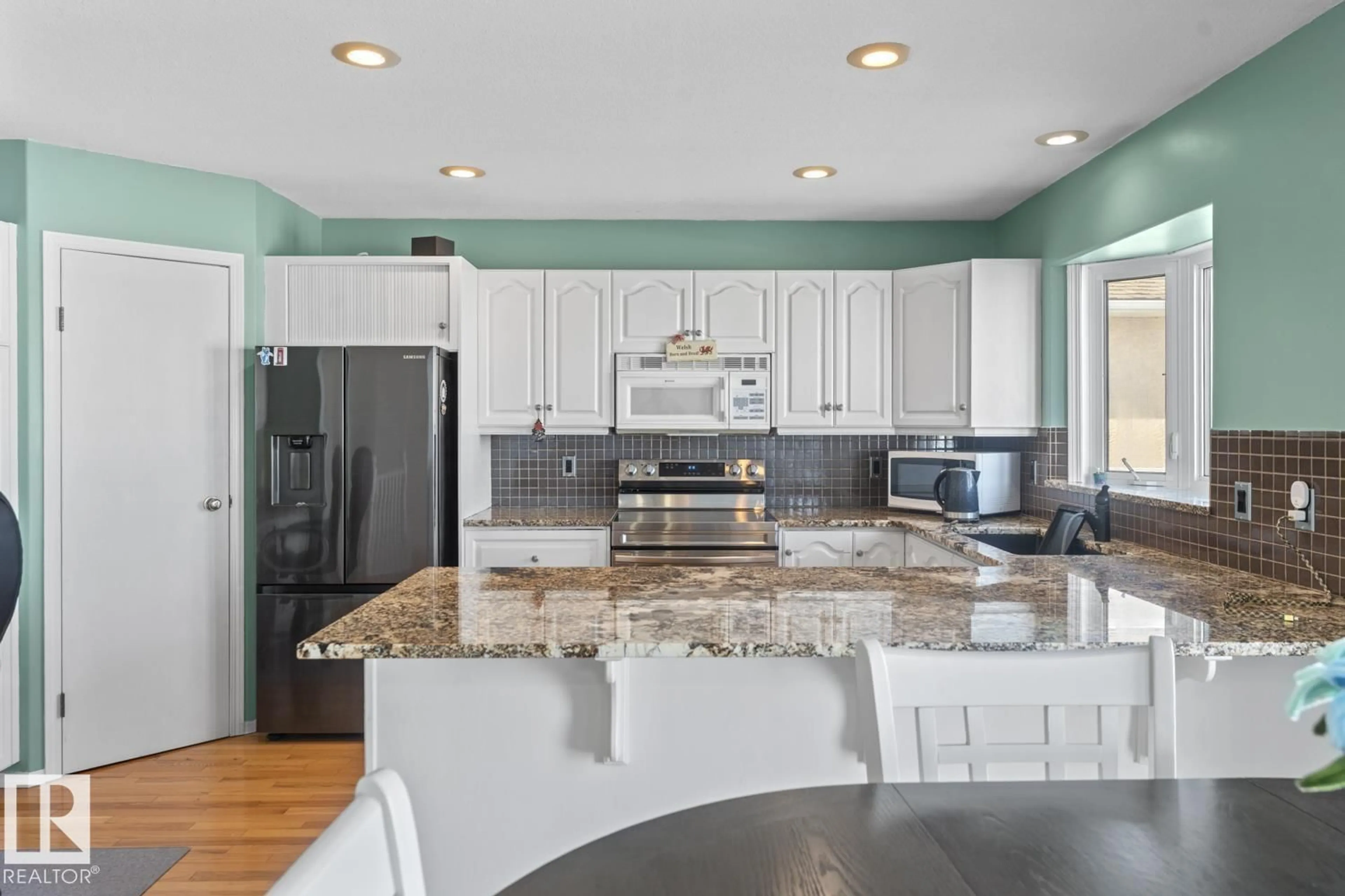 Open concept kitchen, ceramic/tile floor for 1805 1 AV, Cold Lake Alberta T9M1B5