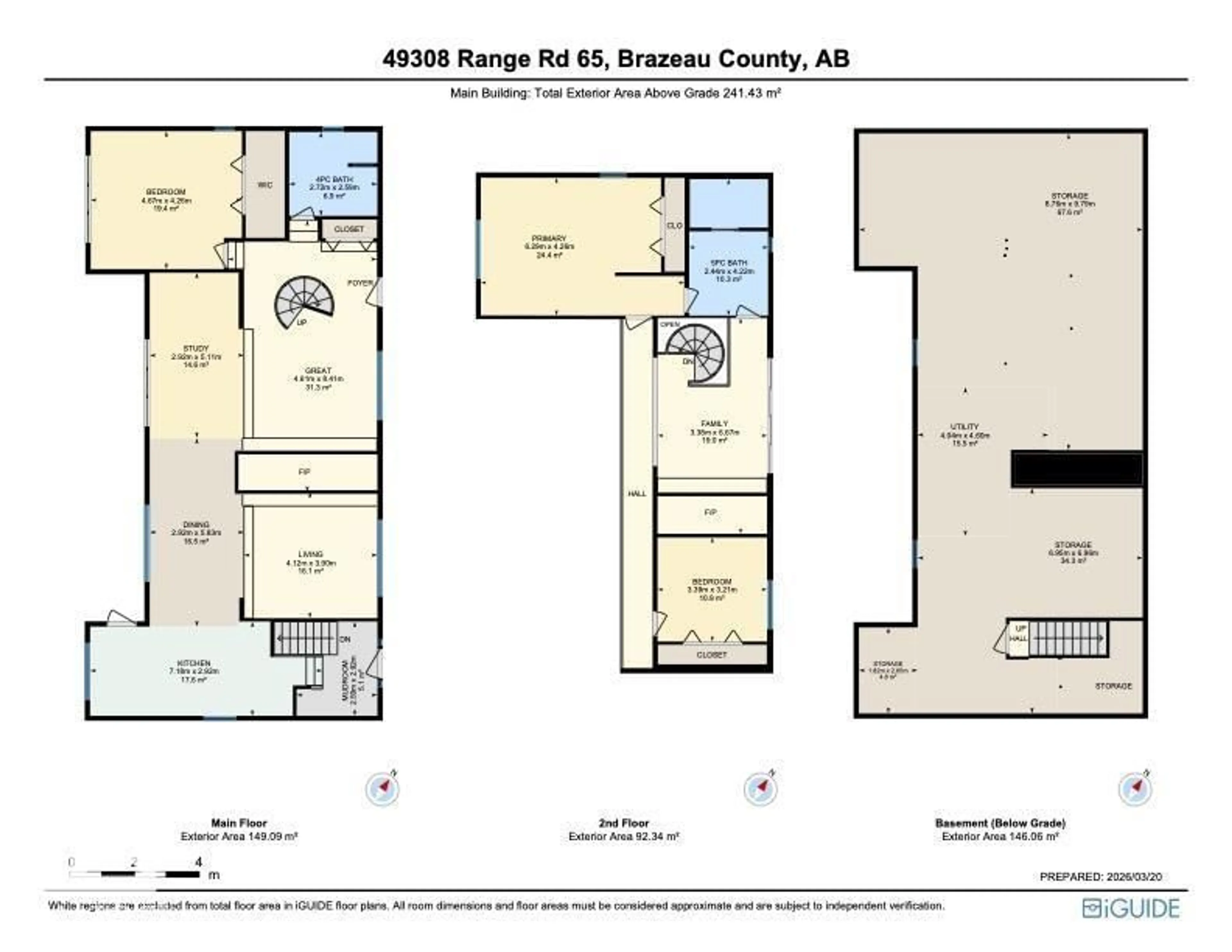 Floor plan for 49308 RGE ROAD 65, Rural Brazeau County Alberta T7A1A0
