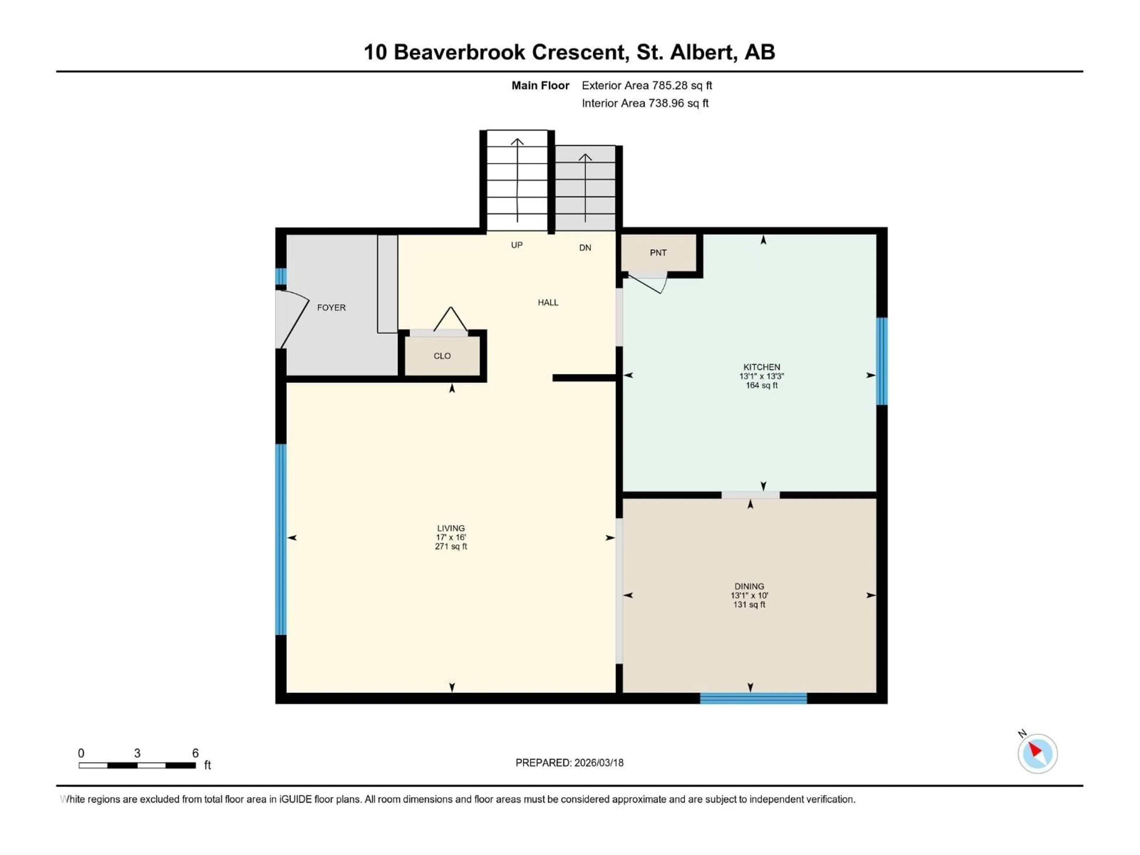 Floor plan for 10 BEAVERBROOK CR, St. Albert Alberta T8N2K8