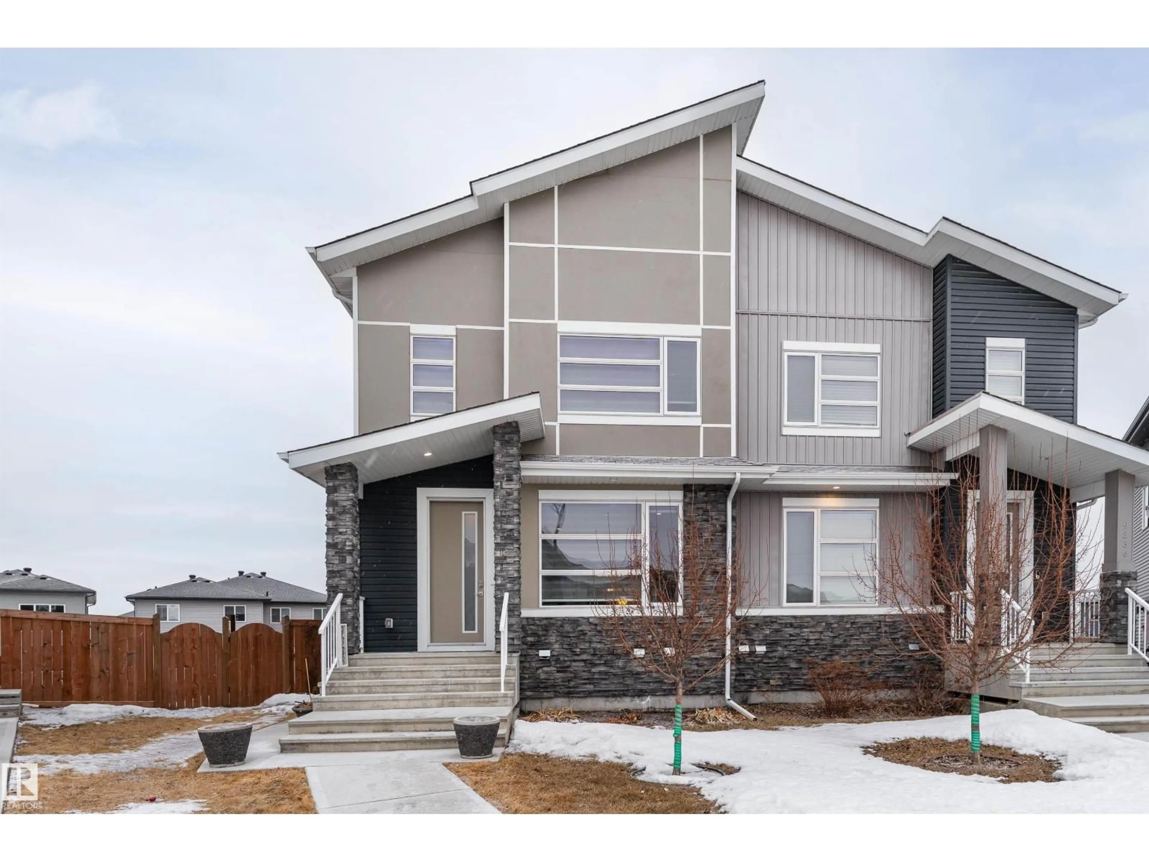 Home with brick exterior material, street for SW - 9338 PEAR LI, Edmonton Alberta T6X2V9