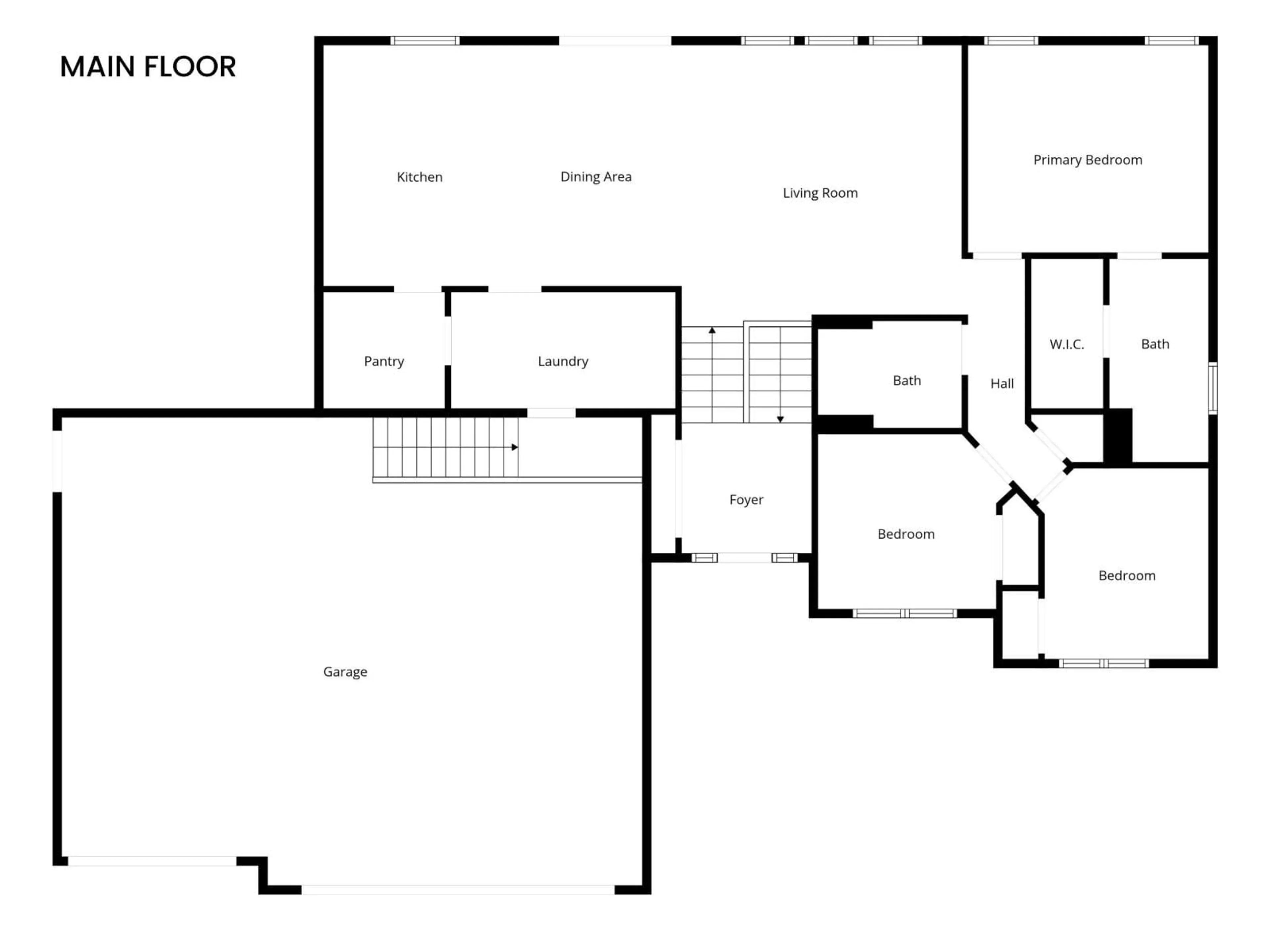 Floor plan for 63210 RGE RD 423, Rural Bonnyville M.D. Alberta T9M1N2